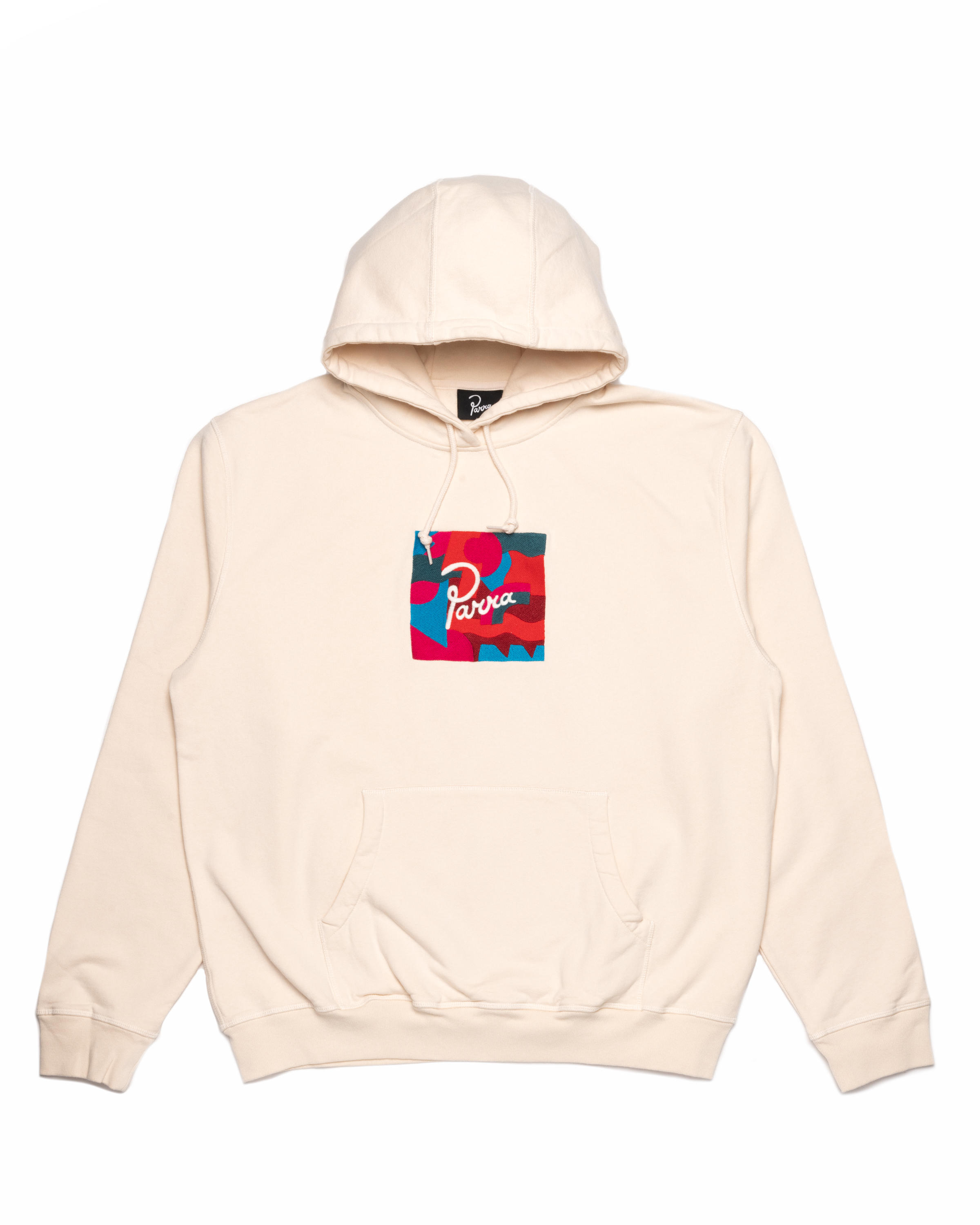 by Parra abstract shapes hooded sweatshirt