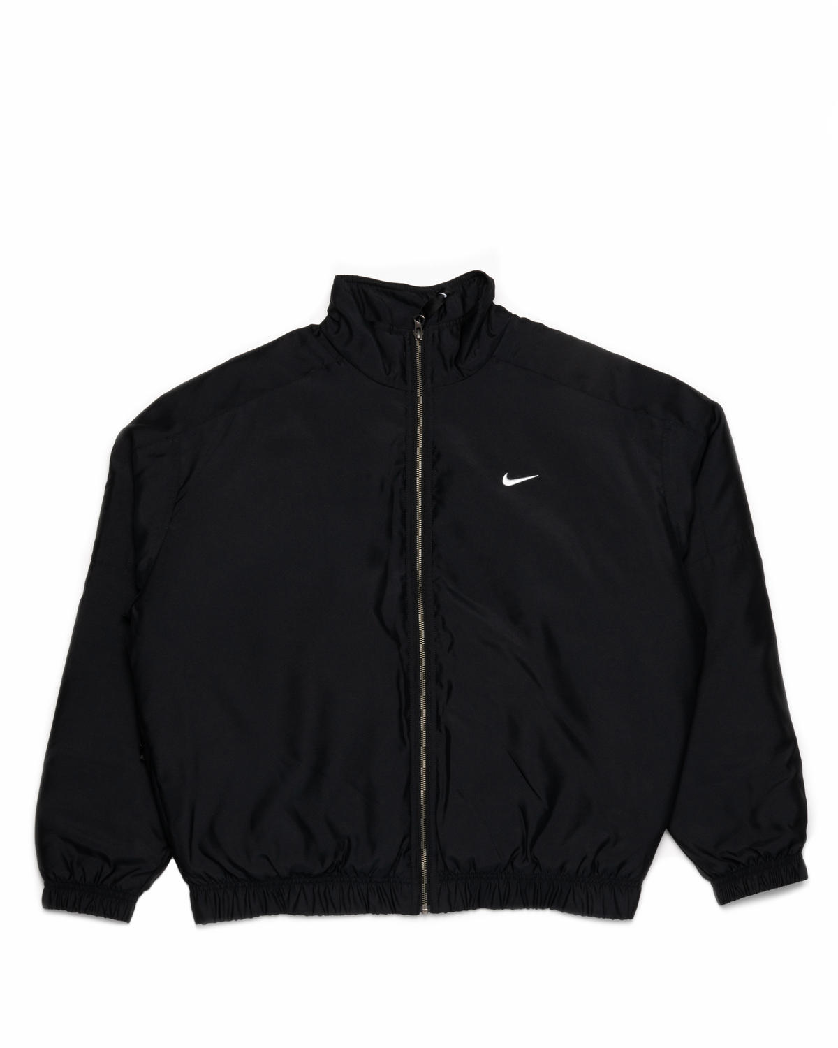 Nike Solo SwOosh Satin Bomber Jacket - Image 2