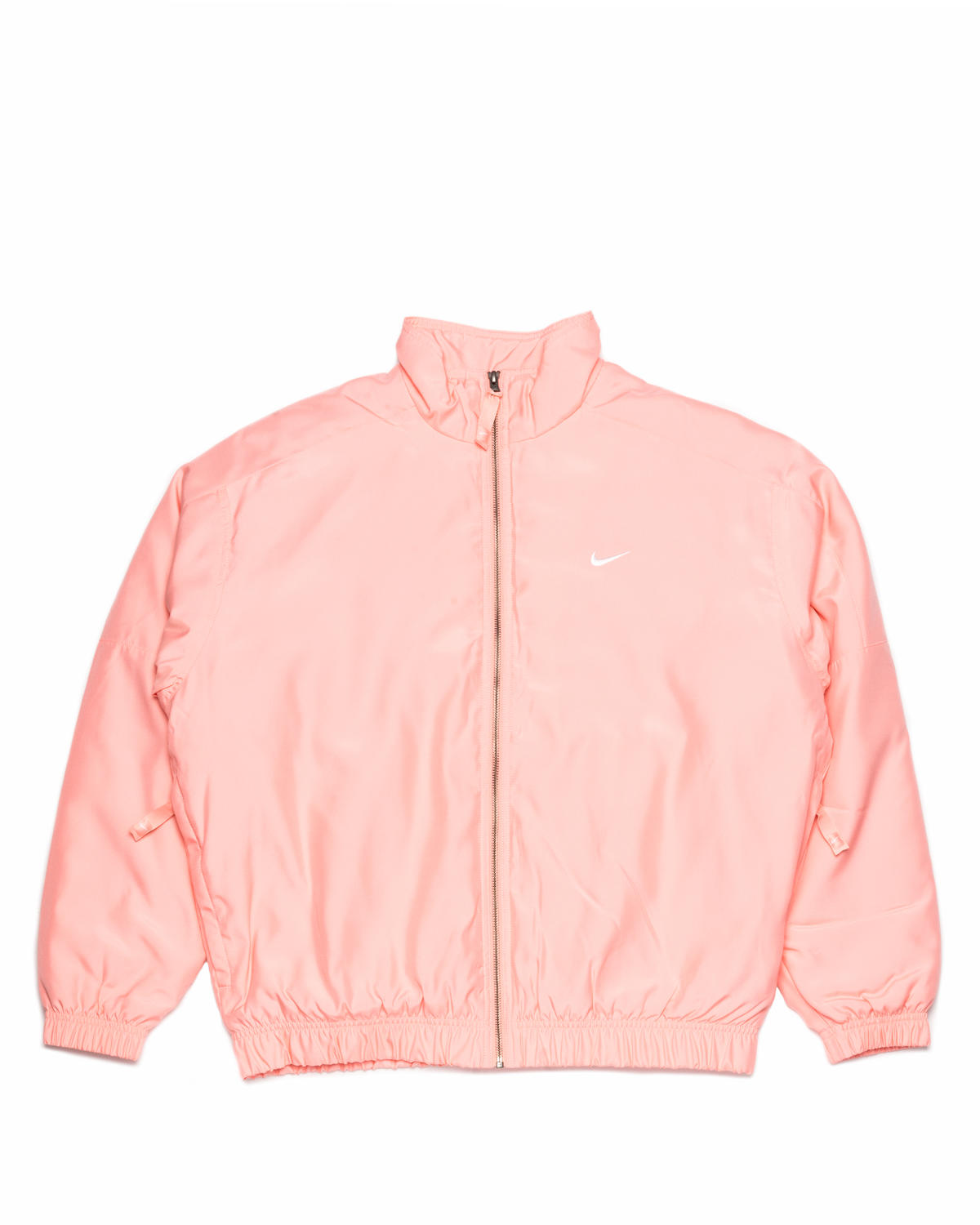 Nike Solo Swoosh Satin Bomber Jacket - Image 6