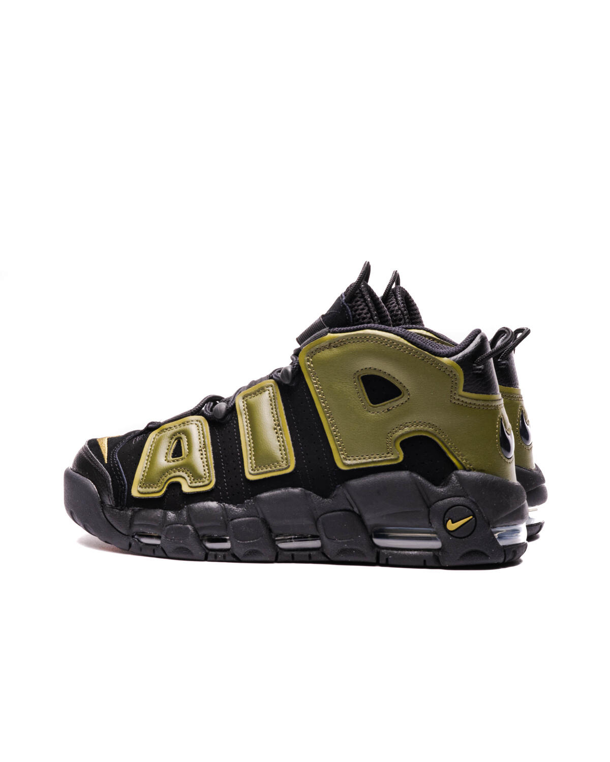 Nike Air More Uptempo `96 - Black / Pilgrim / Rough Green - Image 21