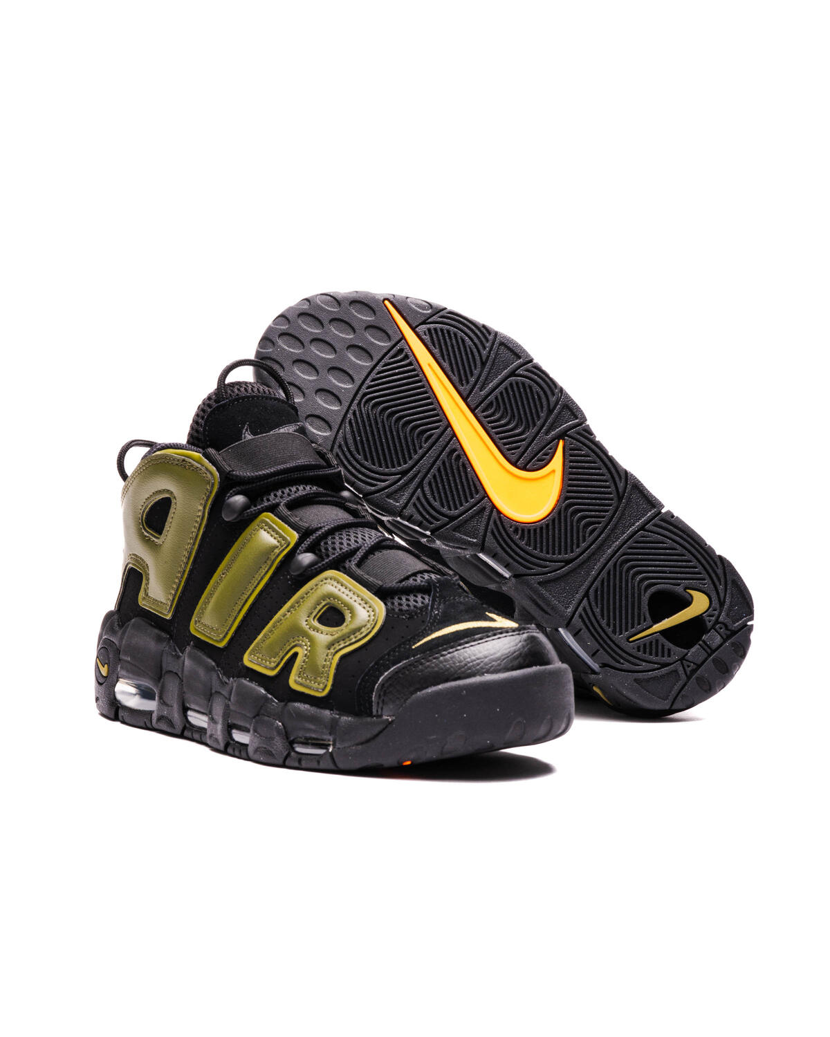 Nike Air More Uptempo `96 - Black / Pilgrim / Rough Green - Image 22
