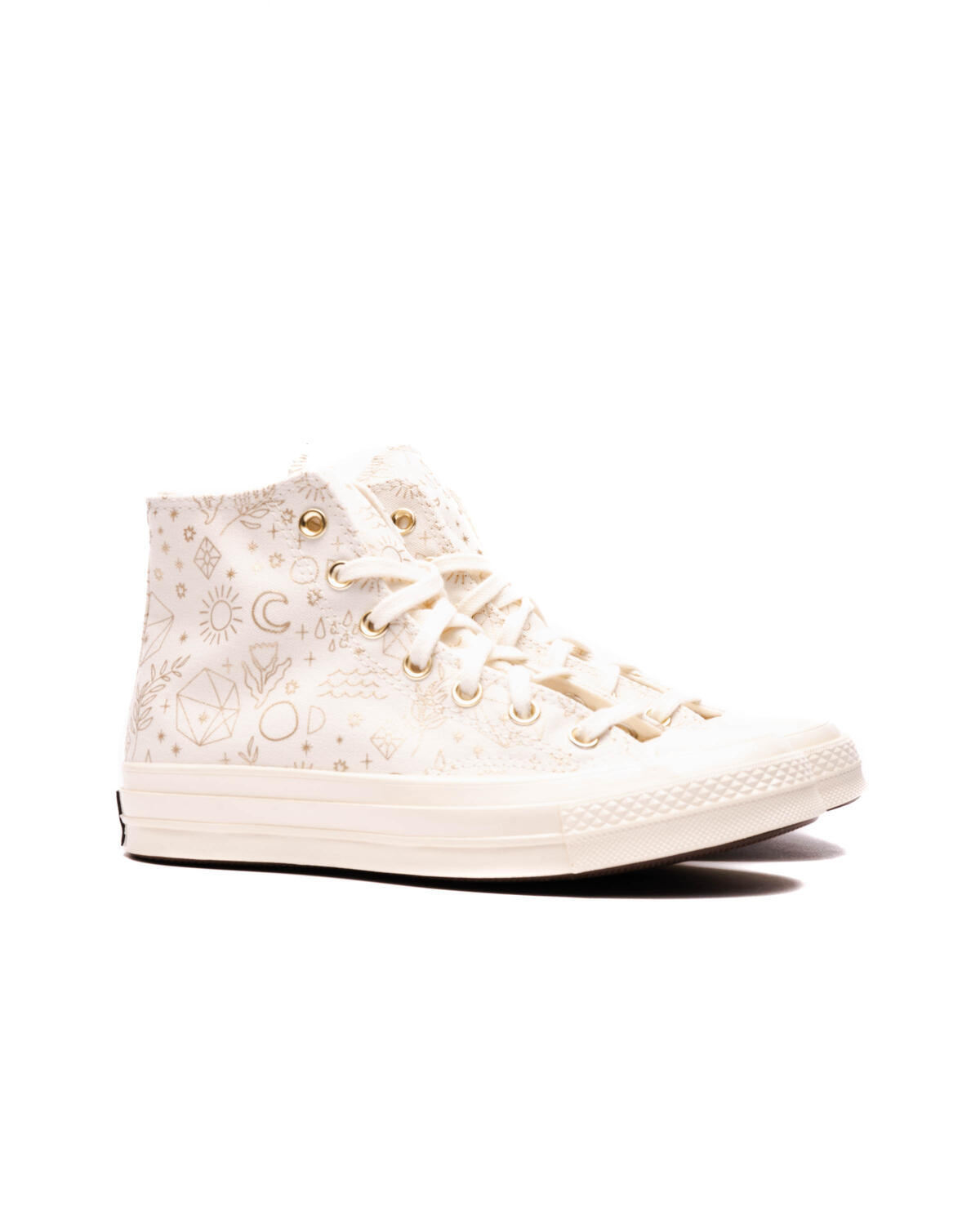 Converse Chuck 70 Hi Egret / Light Gold (Women's) - Image 3