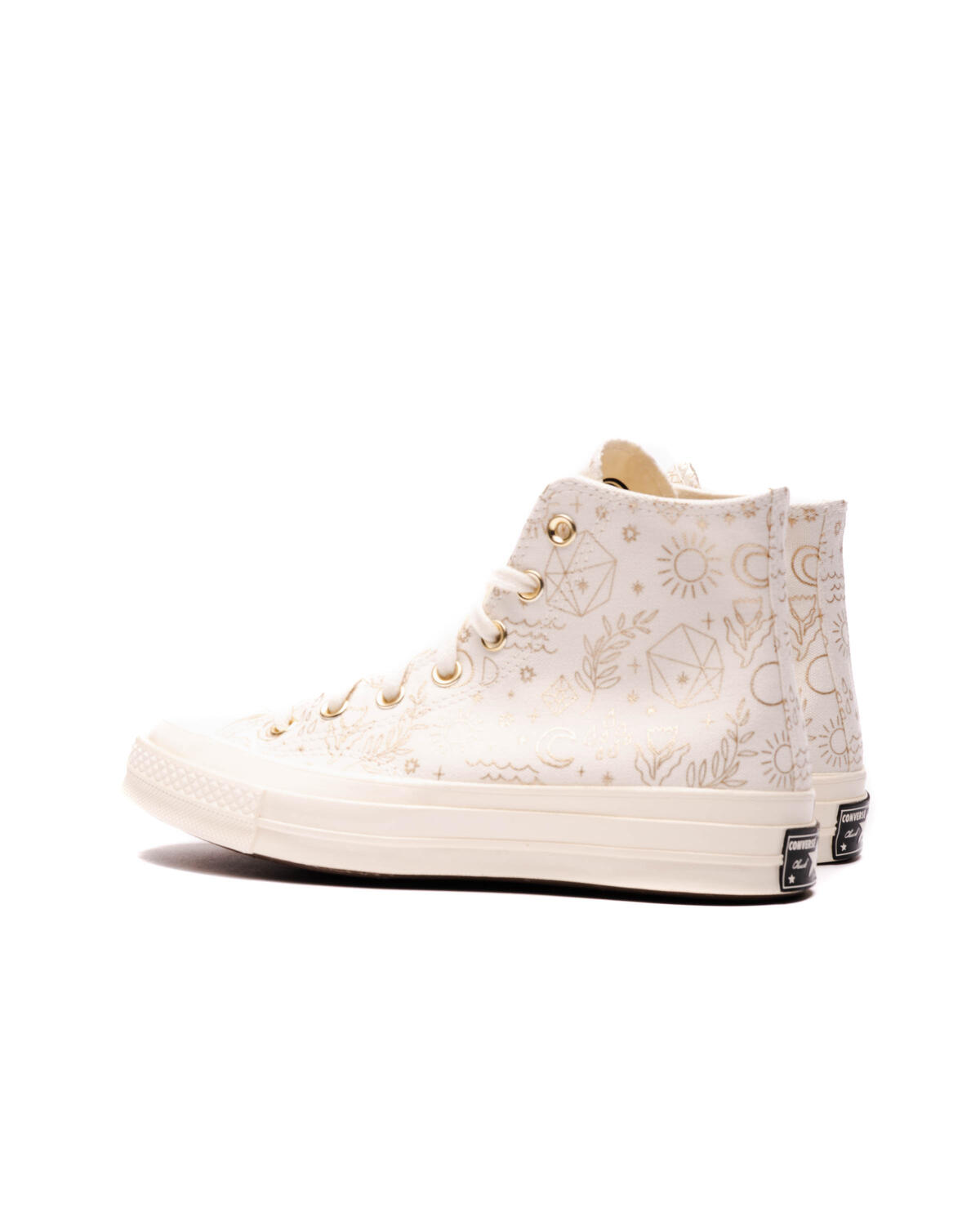 Converse Chuck 70 Hi Egret / Light Gold (Women's) - Image 4