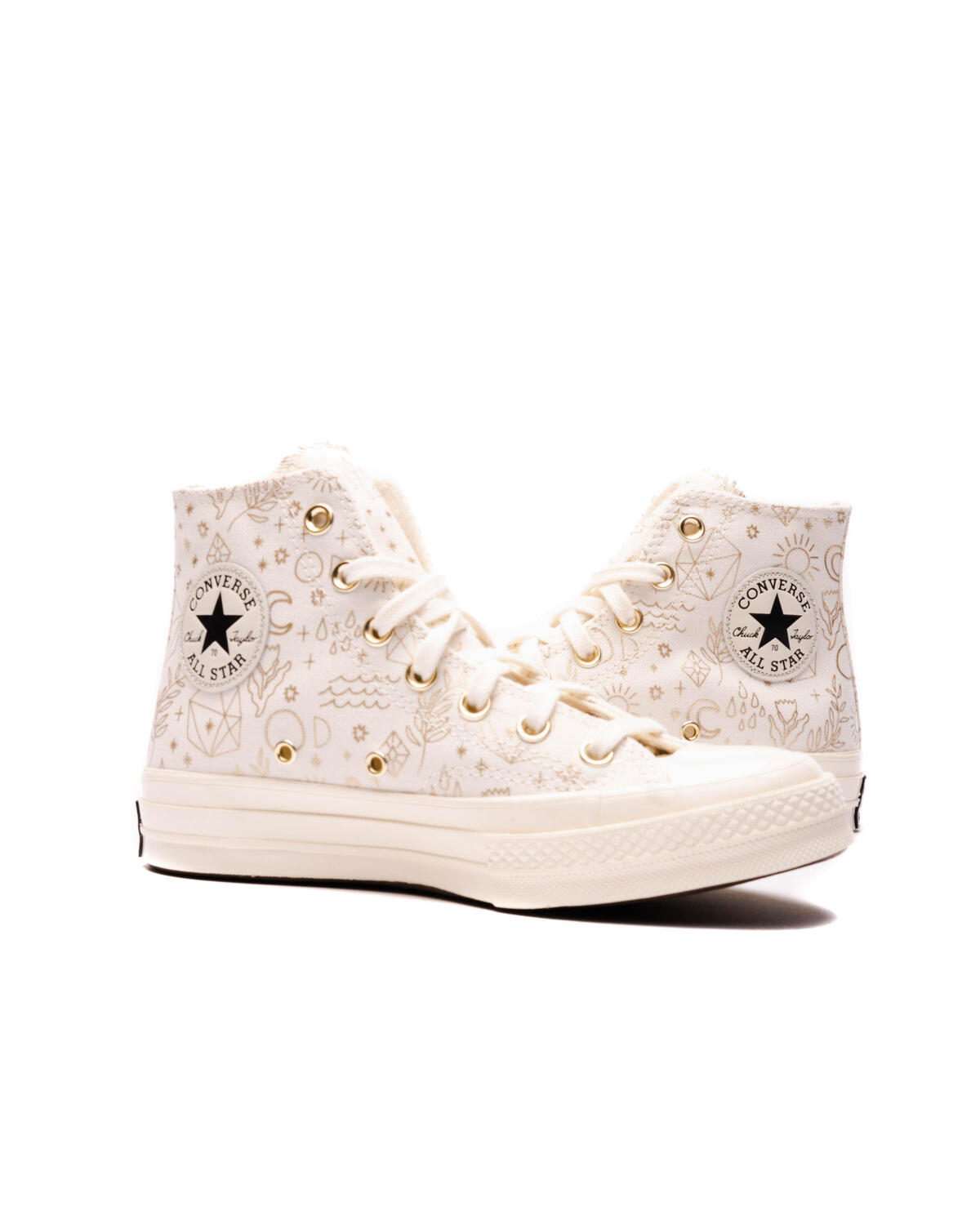 Converse Chuck 70 Hi Egret / Light Gold (Women's) - Image 5
