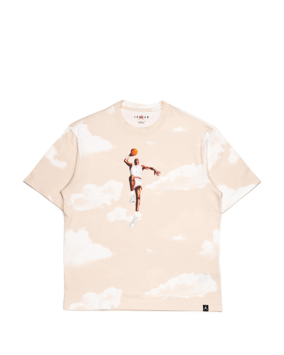 Air Jordan Mens Essentials T-Shirt 'Sail' - Image 2