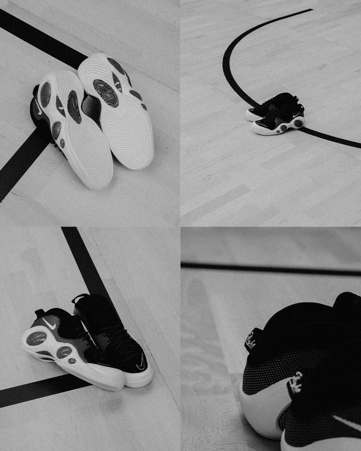 Nike Air Zoom Flight 95 Black/Metallic Silver - Image 24