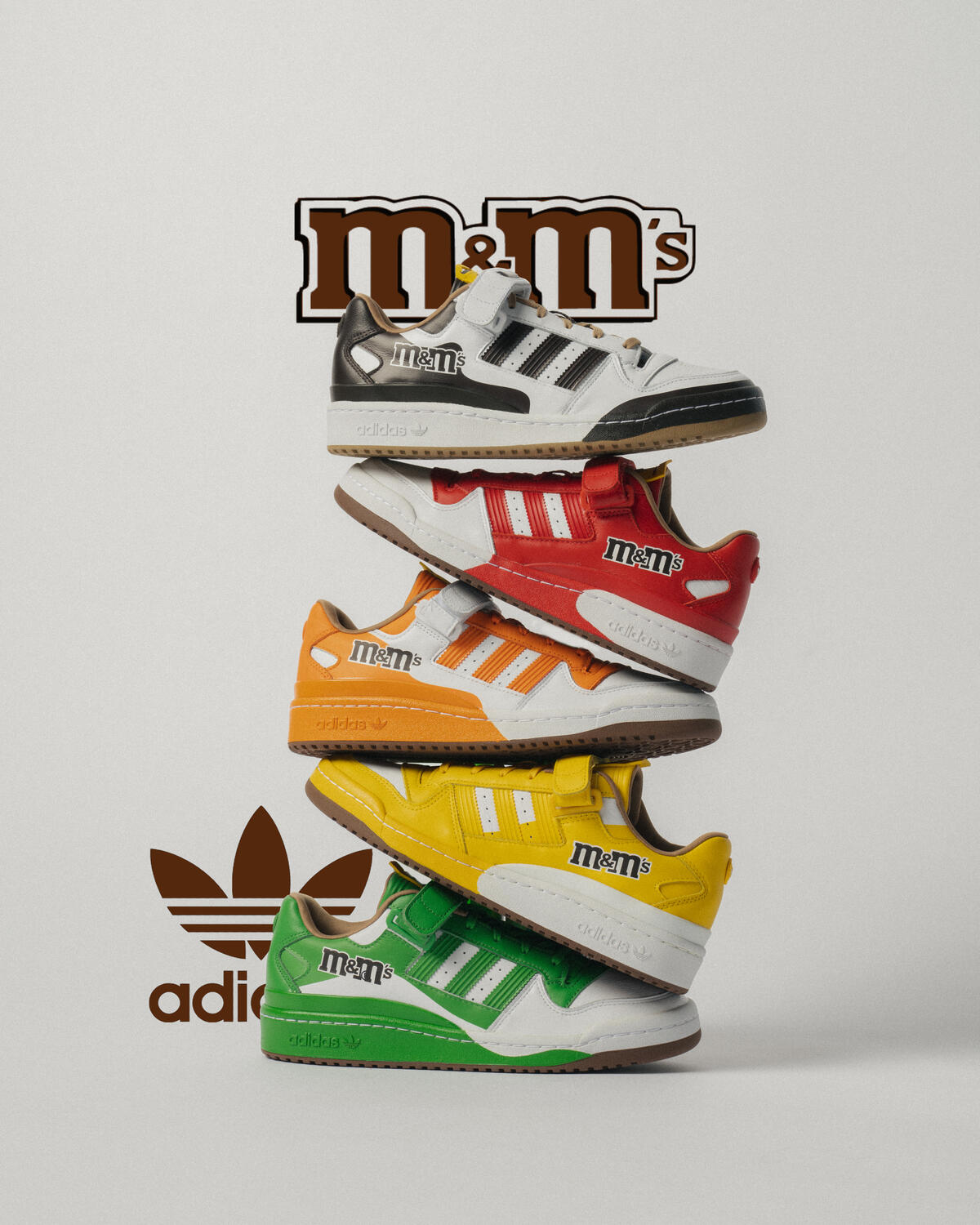 adidas M&M'S Brand Forum Low 84 Shoes - Green