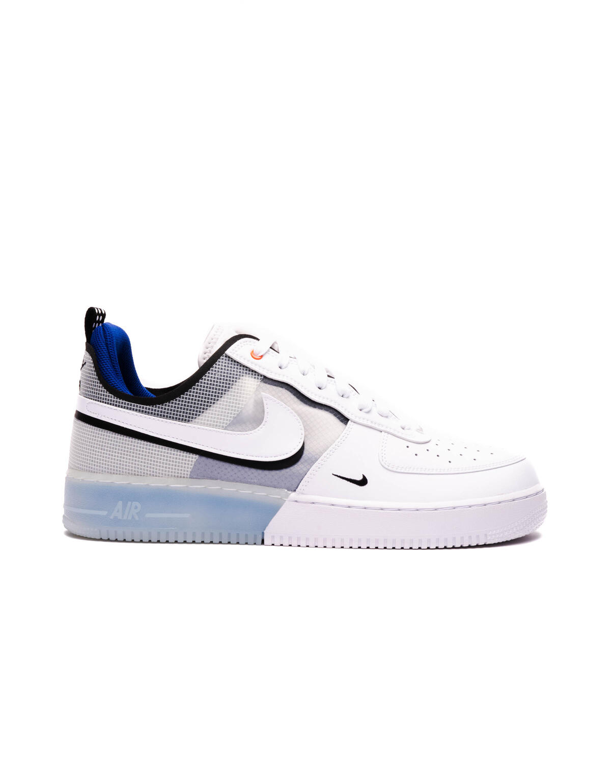 Nike Air Force 1 React White / White - LT Photo Blue - Image 9