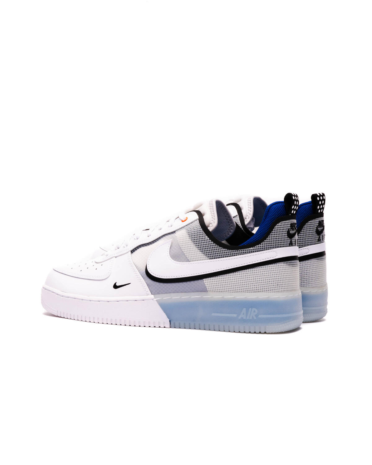 Nike Air Force 1 React White / White - LT Photo Blue - Image 11
