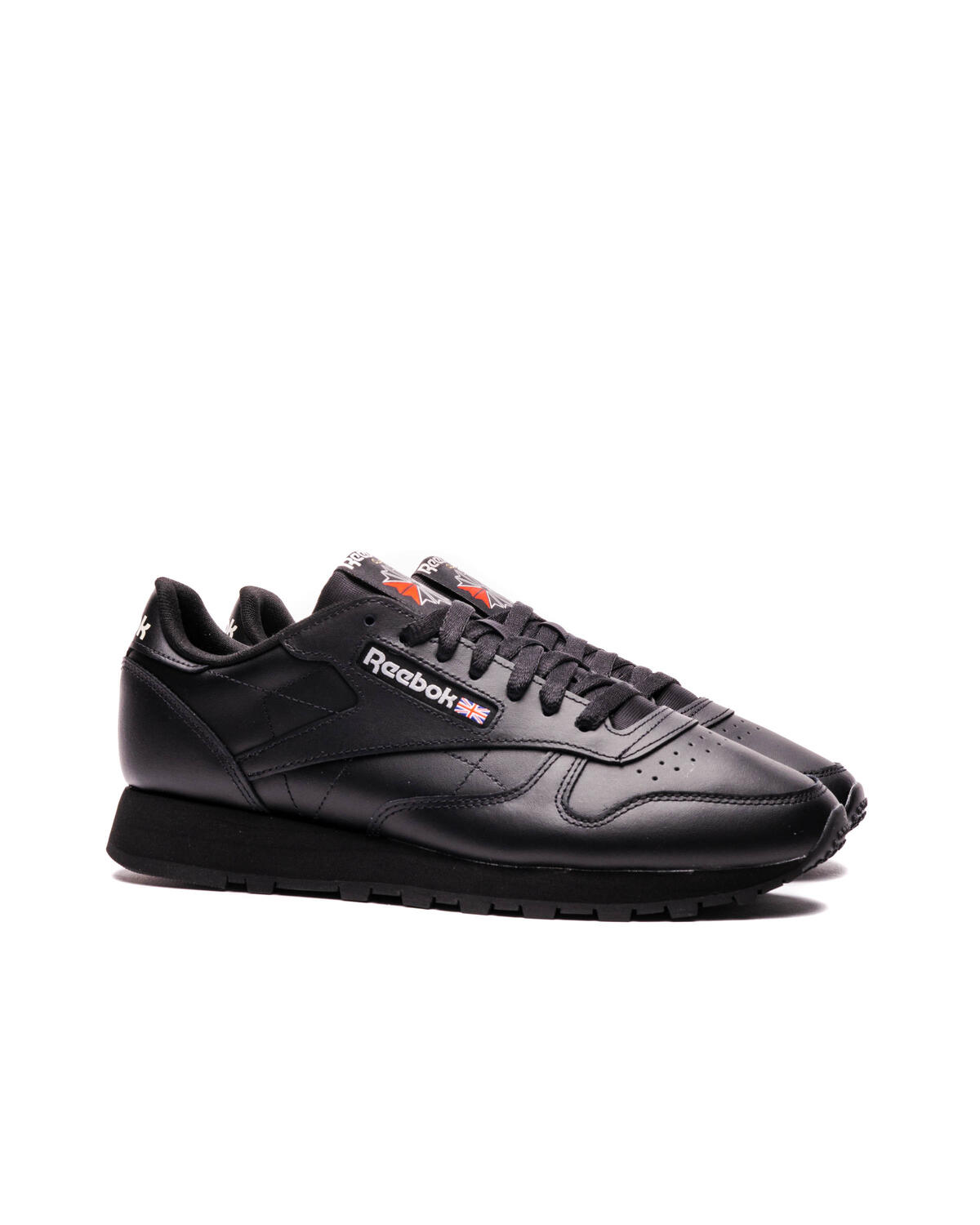 Reebok Men's Classic Leather Shoes - Core Black / Pure Grey 5 - Image 8