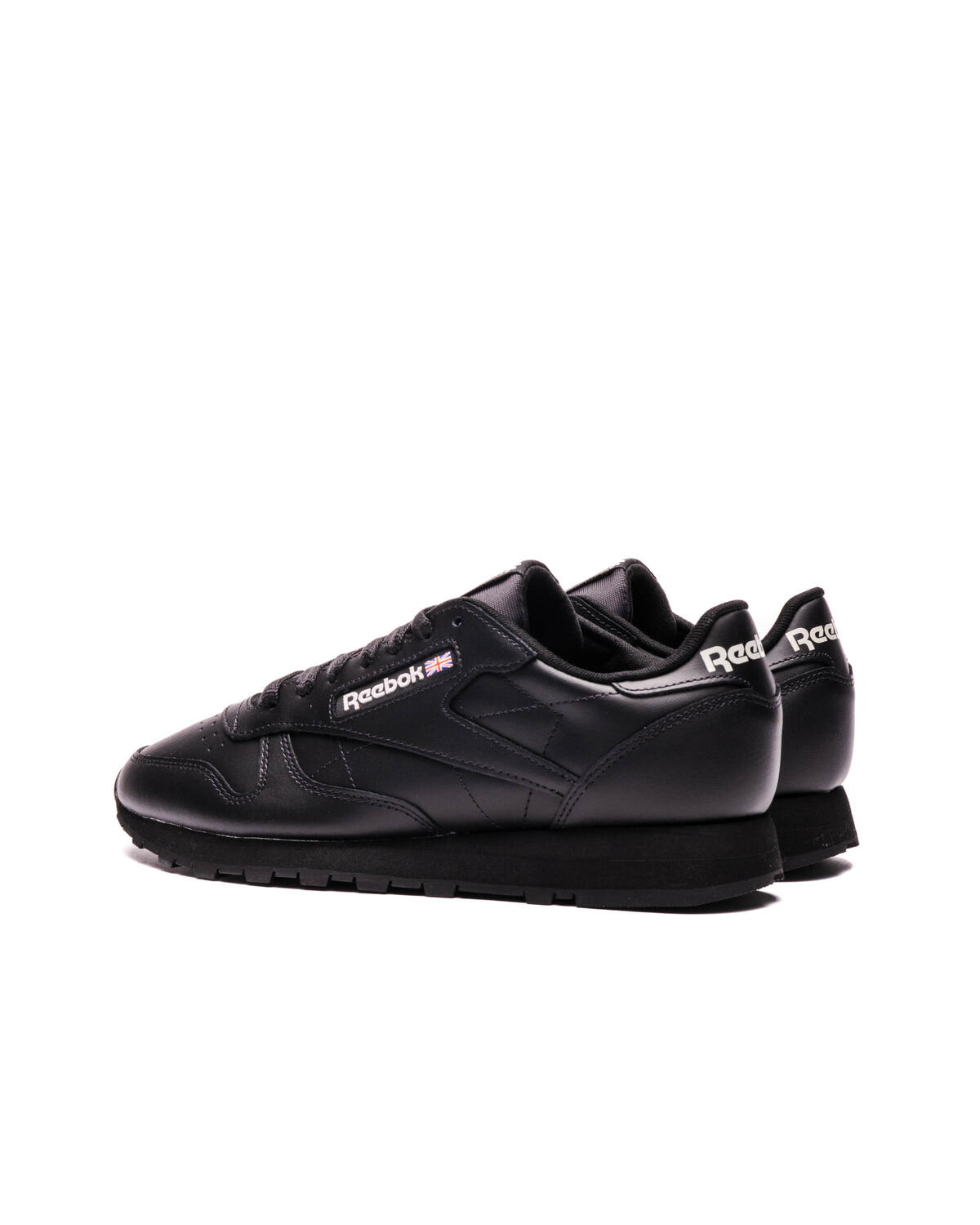 Reebok Men's Classic Leather Shoes - Core Black / Pure Grey 5 - Image 9