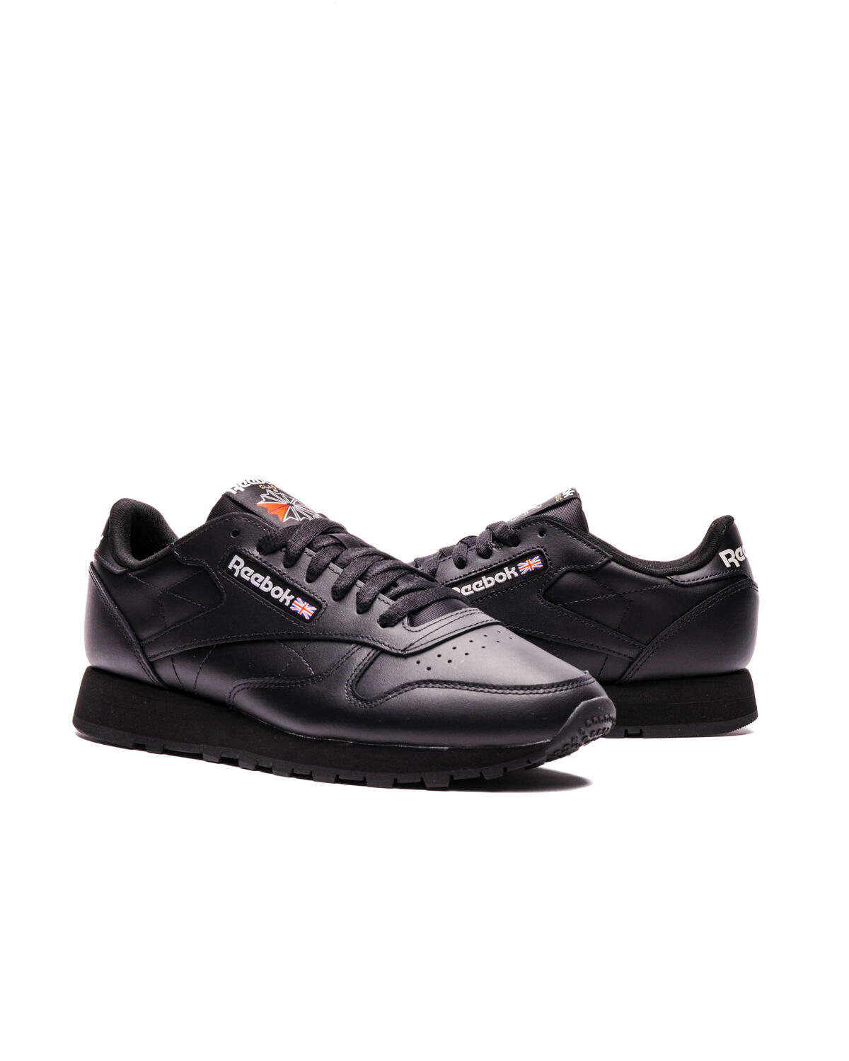 Reebok Men's Classic Leather Shoes - Core Black / Pure Grey 5 - Image 10