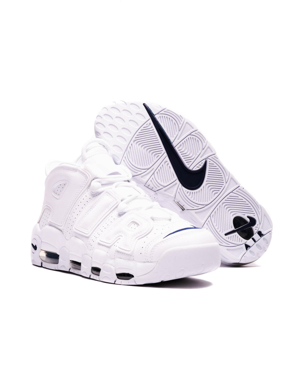 Nike Air More Uptempo '96 - White / Midnight Navy - Image 23