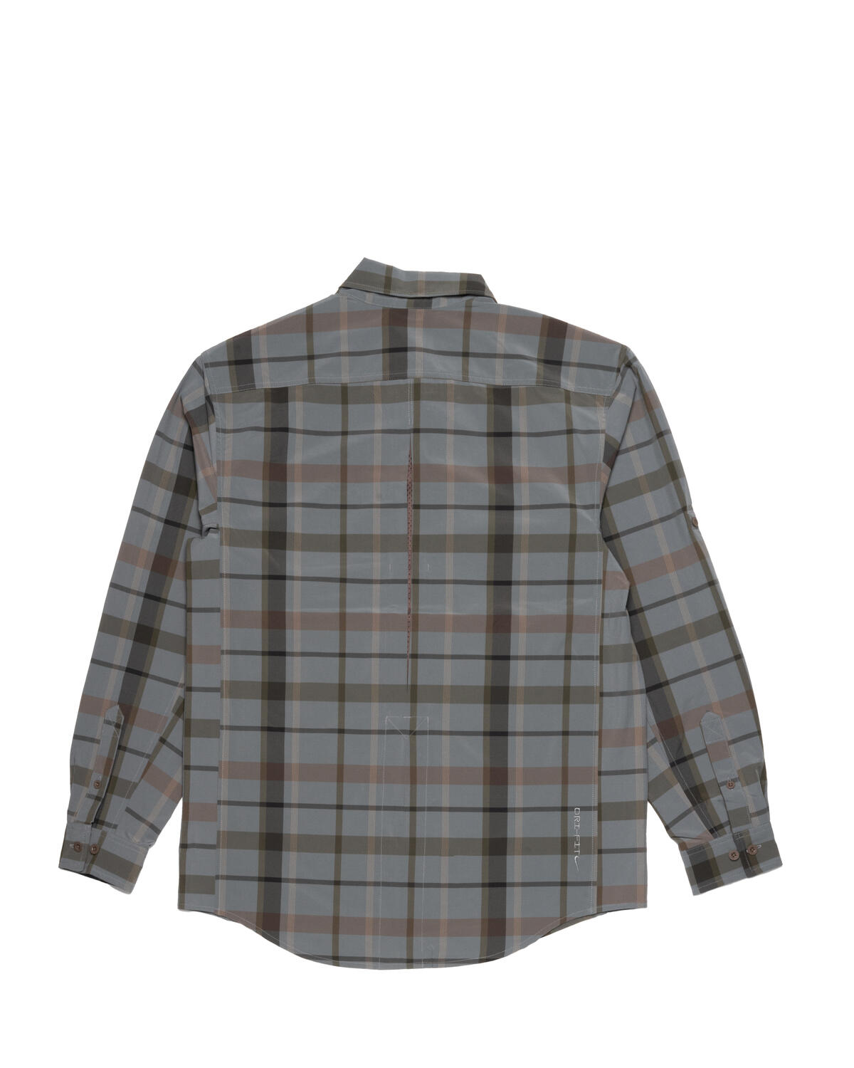 Nike ACG Devastation Trail Work Shirt Smoke Grey / Ironstone / Summit White - Image 3