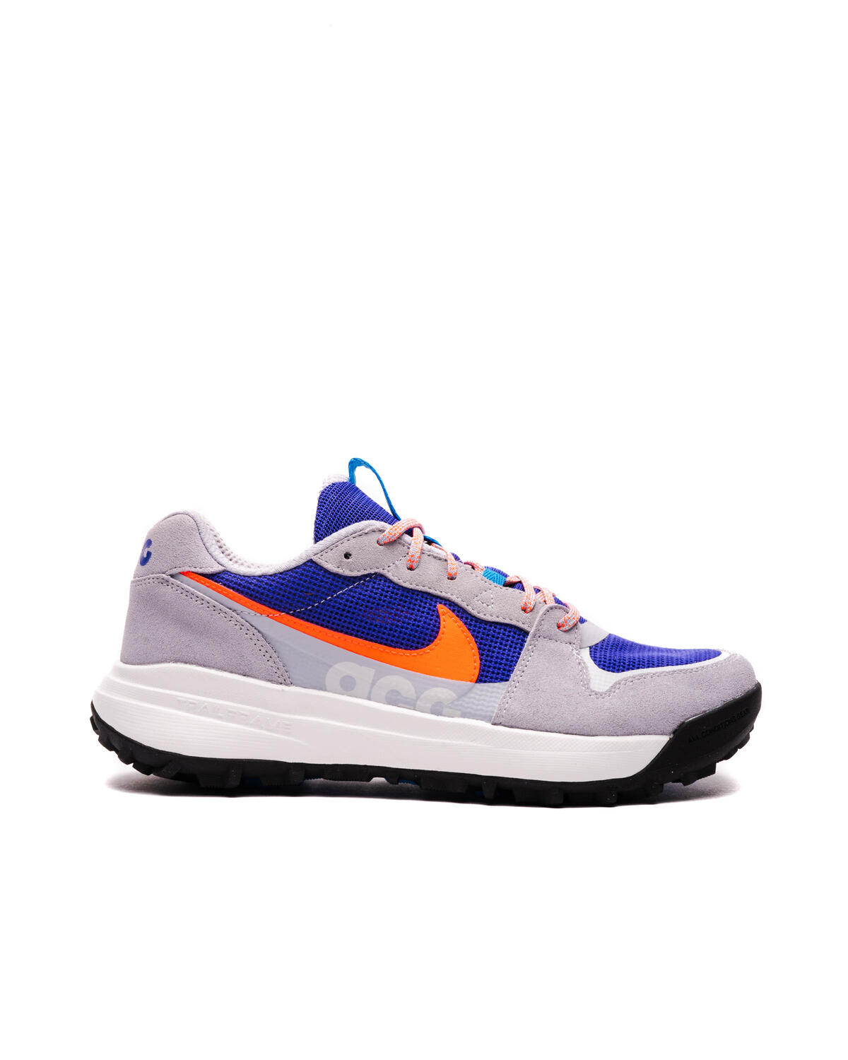 Nike Lowcate Wolf Grey/Bright Crimson - Image 2
