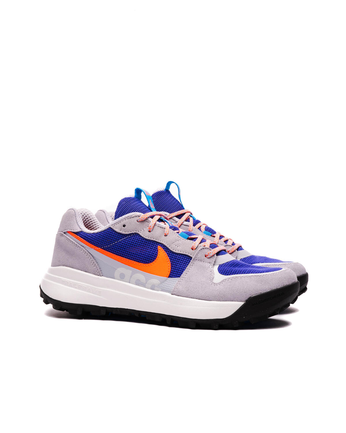 Nike Lowcate Wolf Grey/Bright Crimson - Image 3