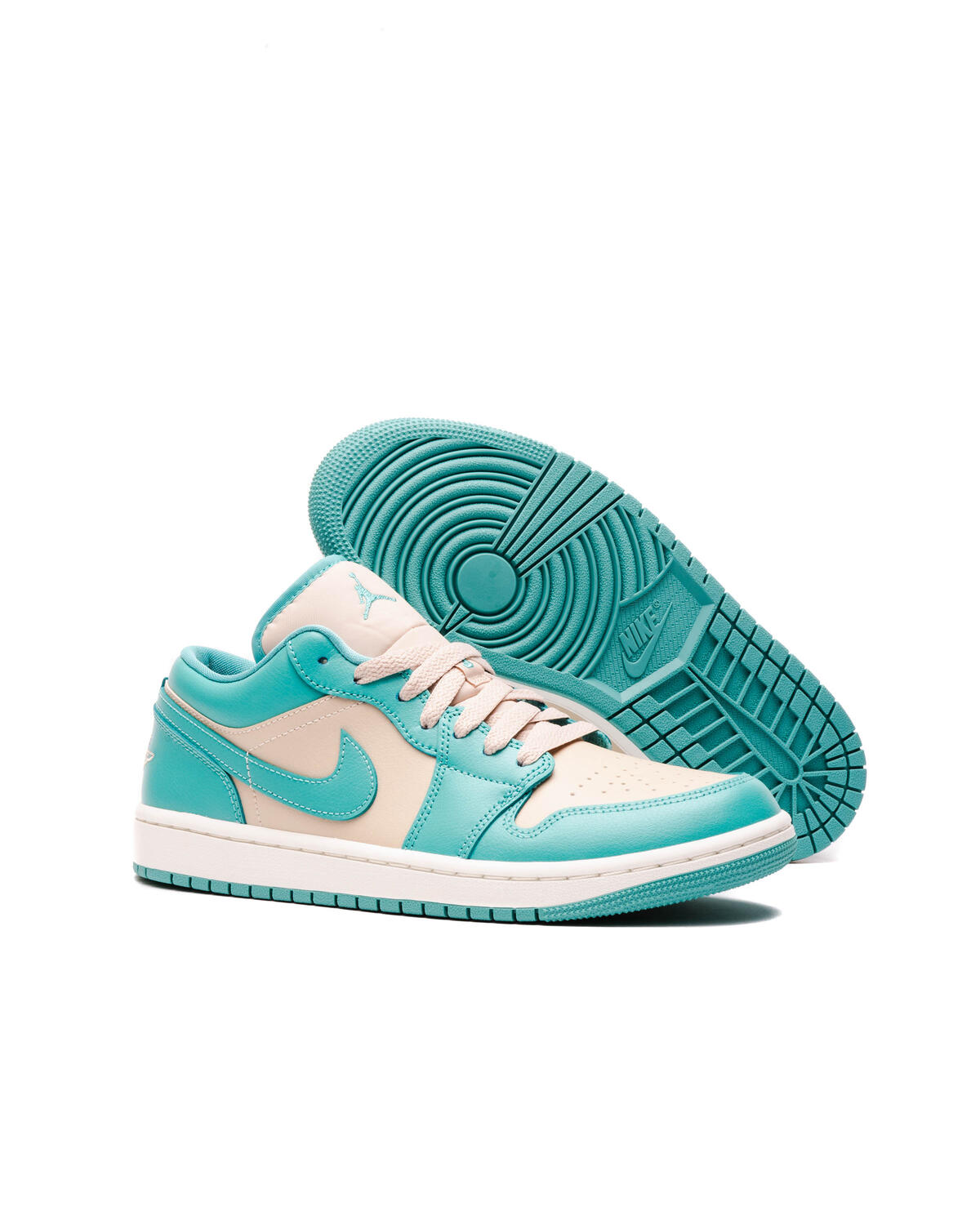Air Jordan 1 Low 'Tropical Teal Sandy Beige' (Women's) - Image 17