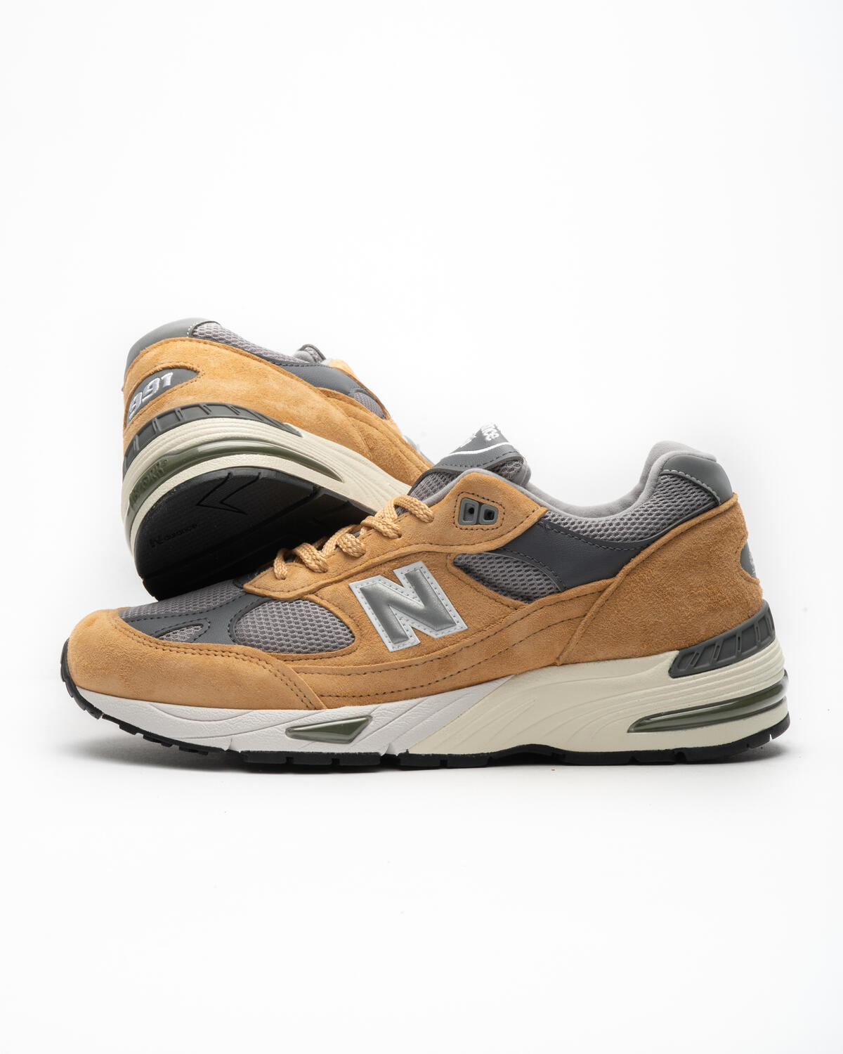 New Balance 991 Tan / Grey - Image 14