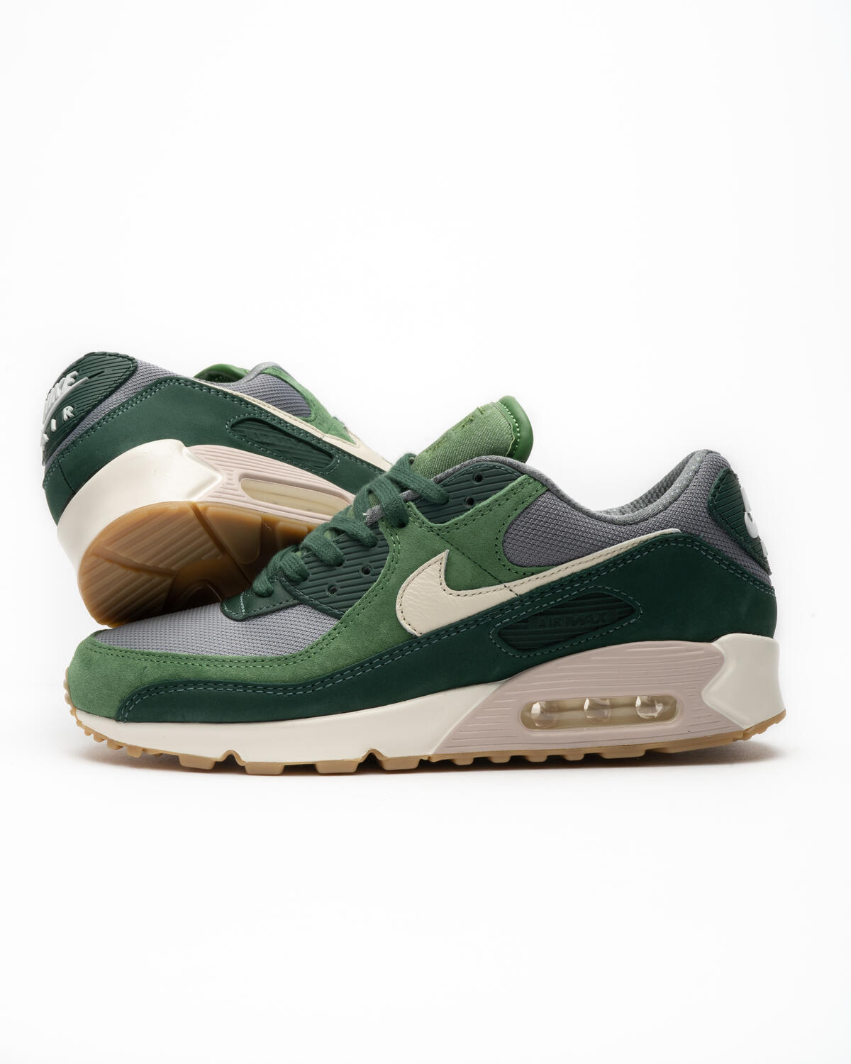 Nike Air Max 90 PRM Pro Green / Pale Ivory / Forest Green - Image 19