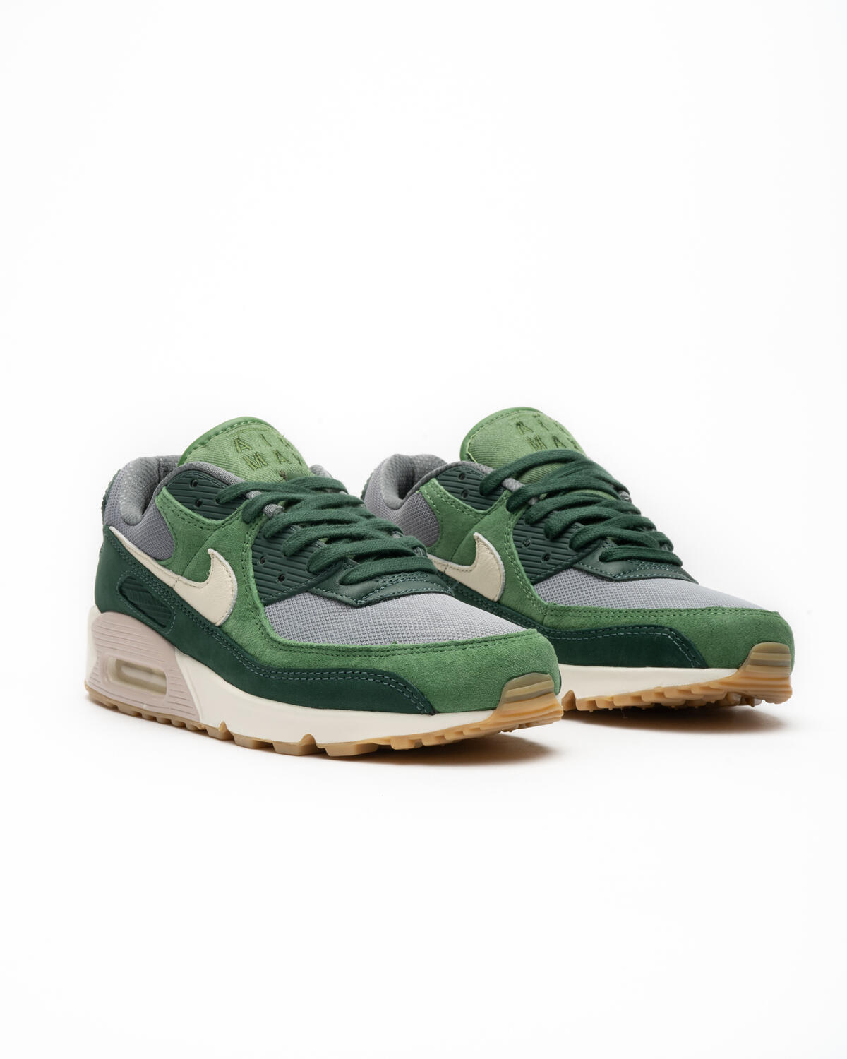 Nike Air Max 90 PRM Pro Green / Pale Ivory / Forest Green - Image 17