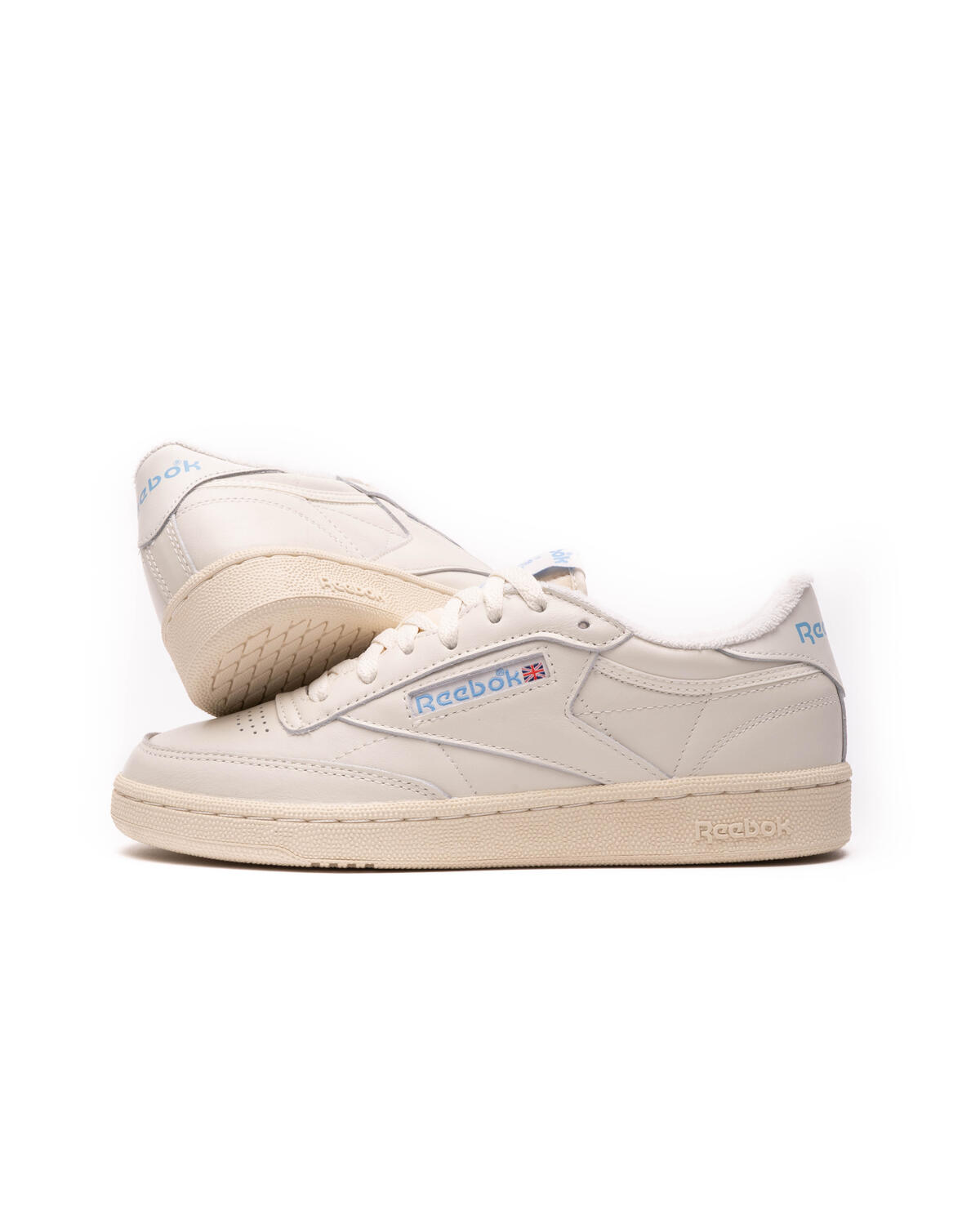 Reebok Club C 85 Vintage Creme / Blau (Women's) - Image 8