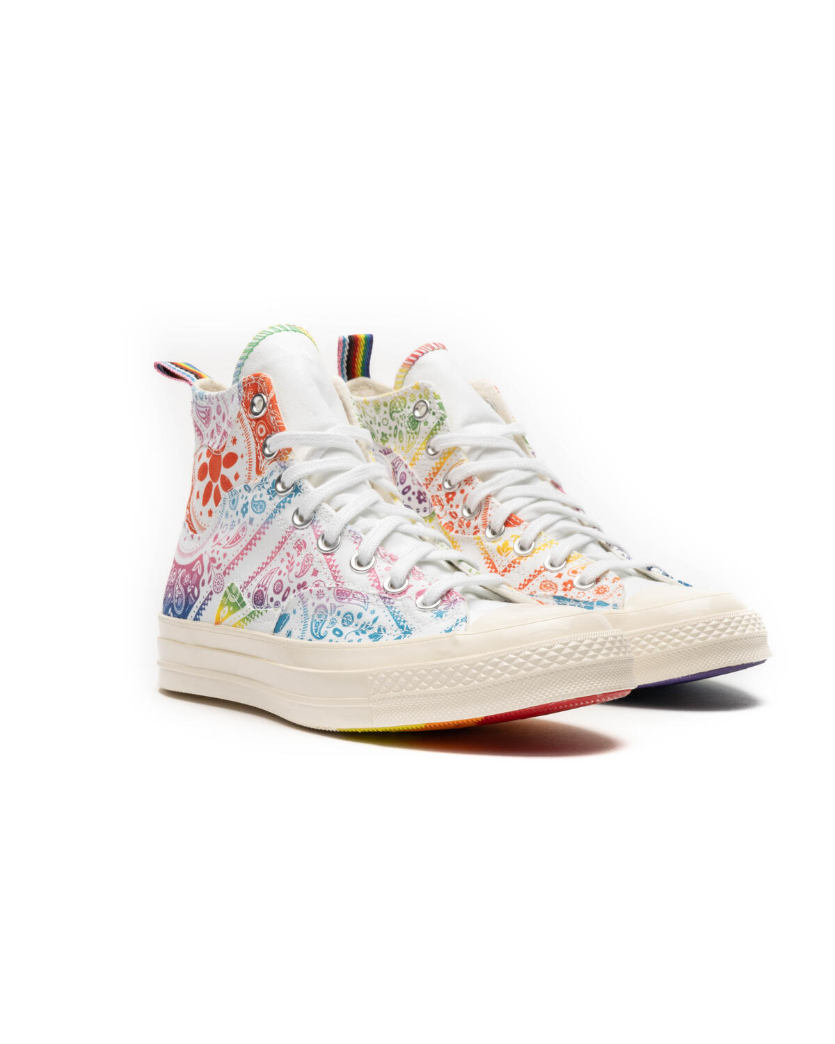 Converse Chuck Taylor All Star Hi White / Multi (Women's) - Image 3