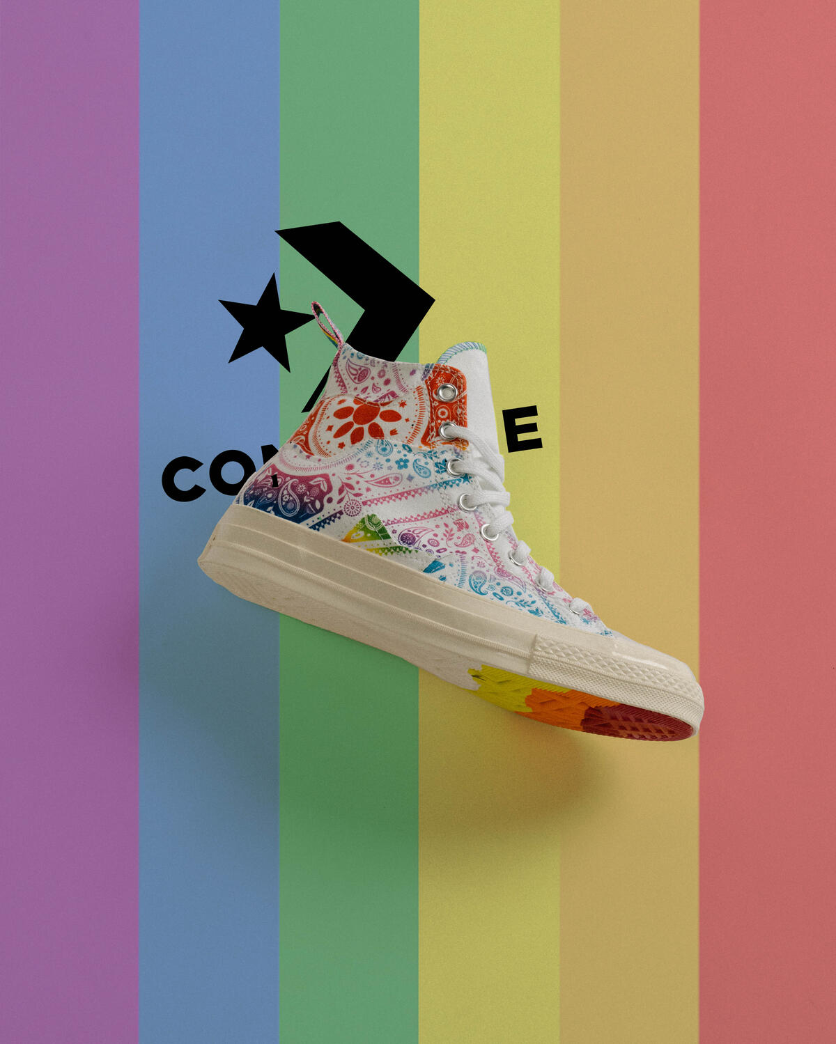 Converse Chuck Taylor All Star Hi White / Multi (Women's) - Image 6