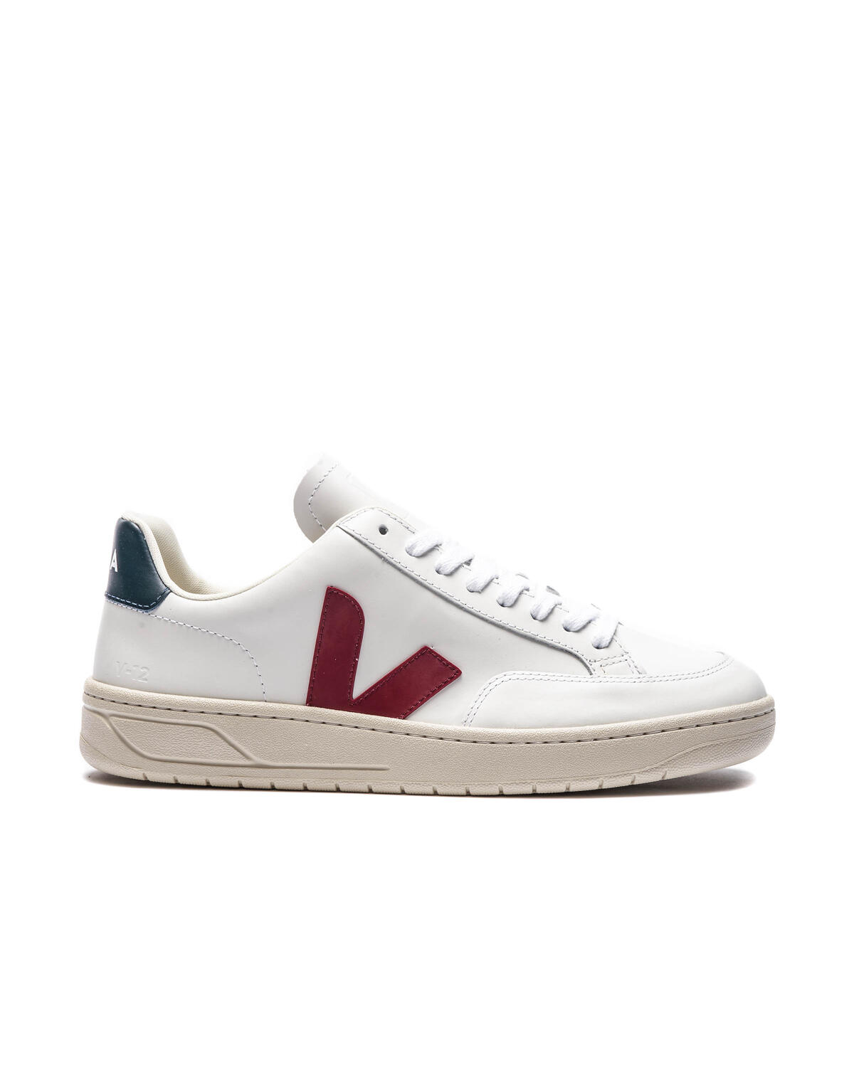 Veja V-12 Extra White / Marsala - Image 8
