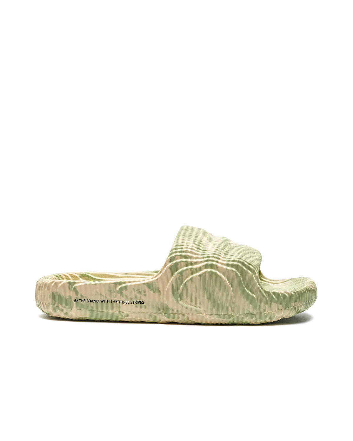 Adidas Adilette 22 Slides 'Magic Lime Desert Sand' - Image 7