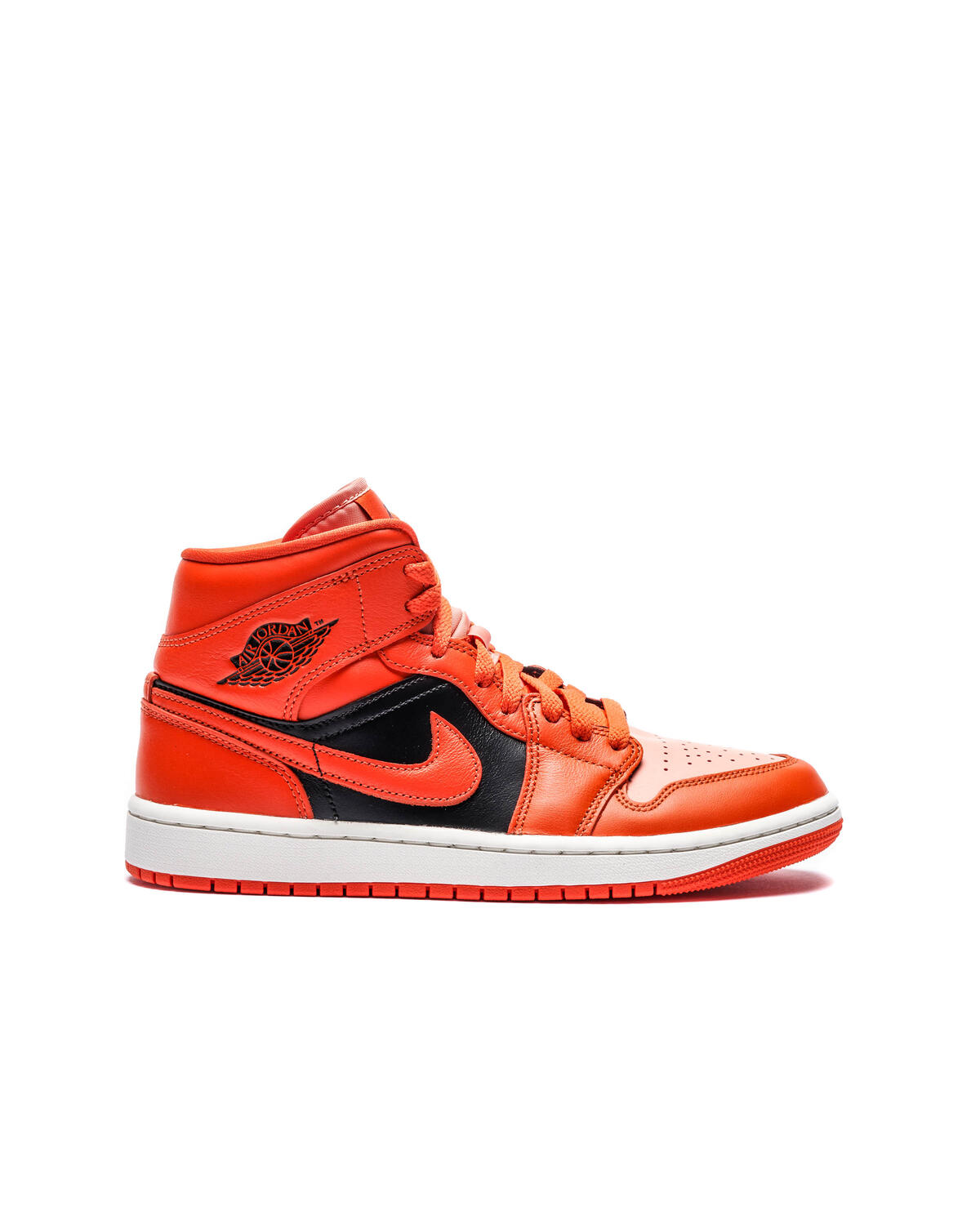 Air Jordan 1 Mid SE Shoes Rush Orange Crimson Bliss, new in box air-jordan-1-low-crimson-bliss  main image 3