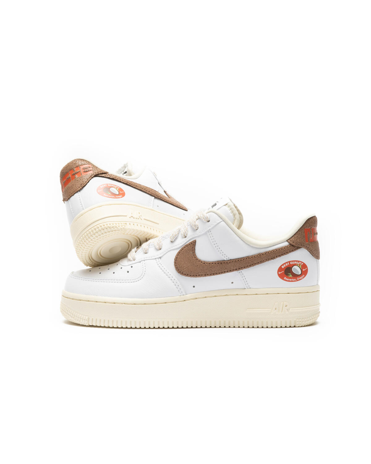 Nike Air Force 1 '07 LX White / Archaeo Brown - Coconut Milk (Women's) - Image 14