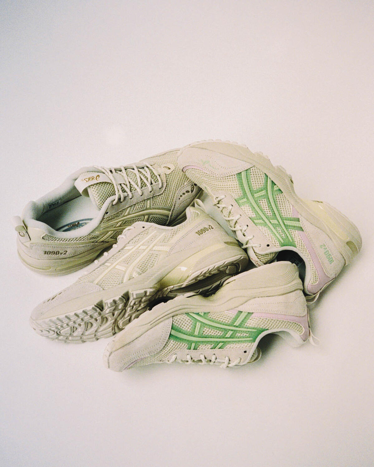 Asics Gel 1090 'Cream / Jade' - Image 6