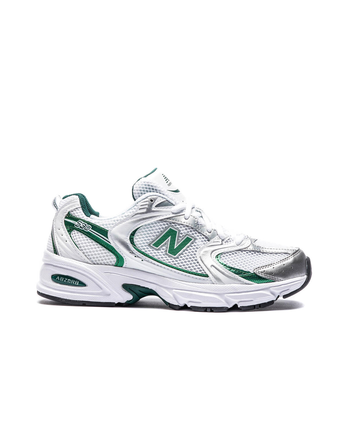 New Balance 530 White / Nightwatch Green - Image 8