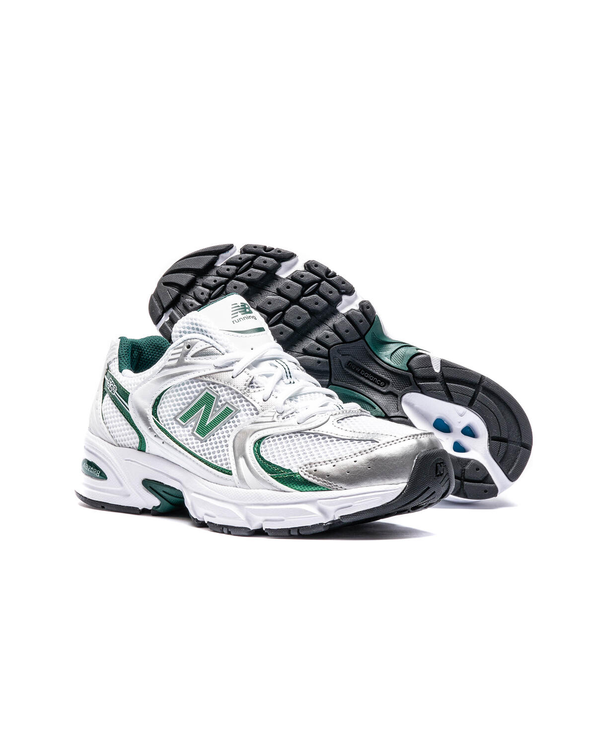 New Balance 530 White / Nightwatch Green - Image 10