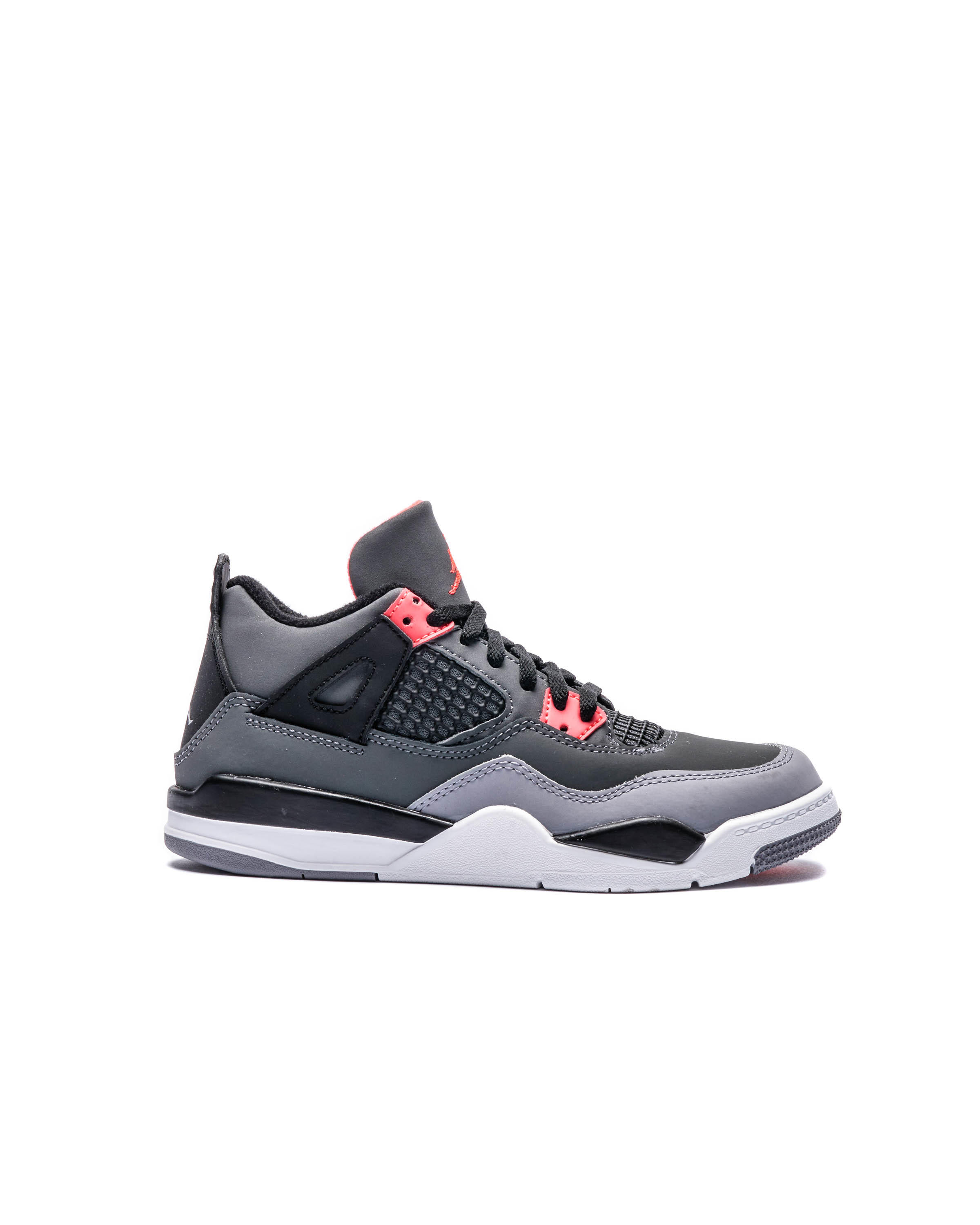 Black red grey jordan 4 online