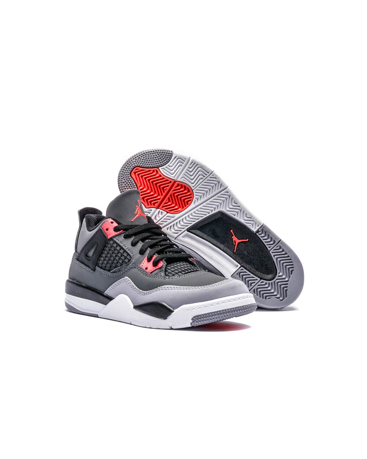 Air Jordan 4 Retro 'Grey' (Pre-School) (PS) - Image 5
