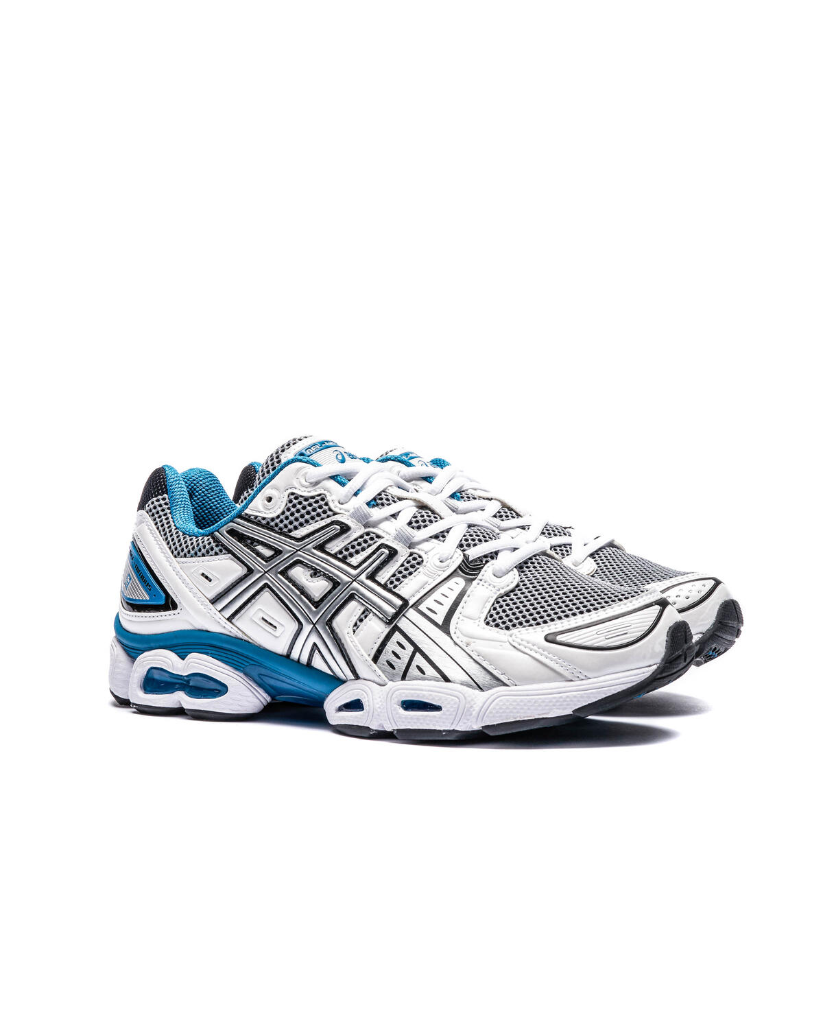 Asics GEL-Nimbus 9 White/Lake Drive - Image 3