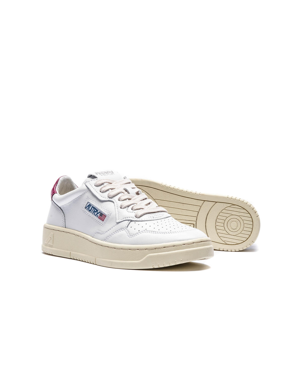 Autry Autry 01 Low Leat / Leat White / Amet (Women's) - Image 5