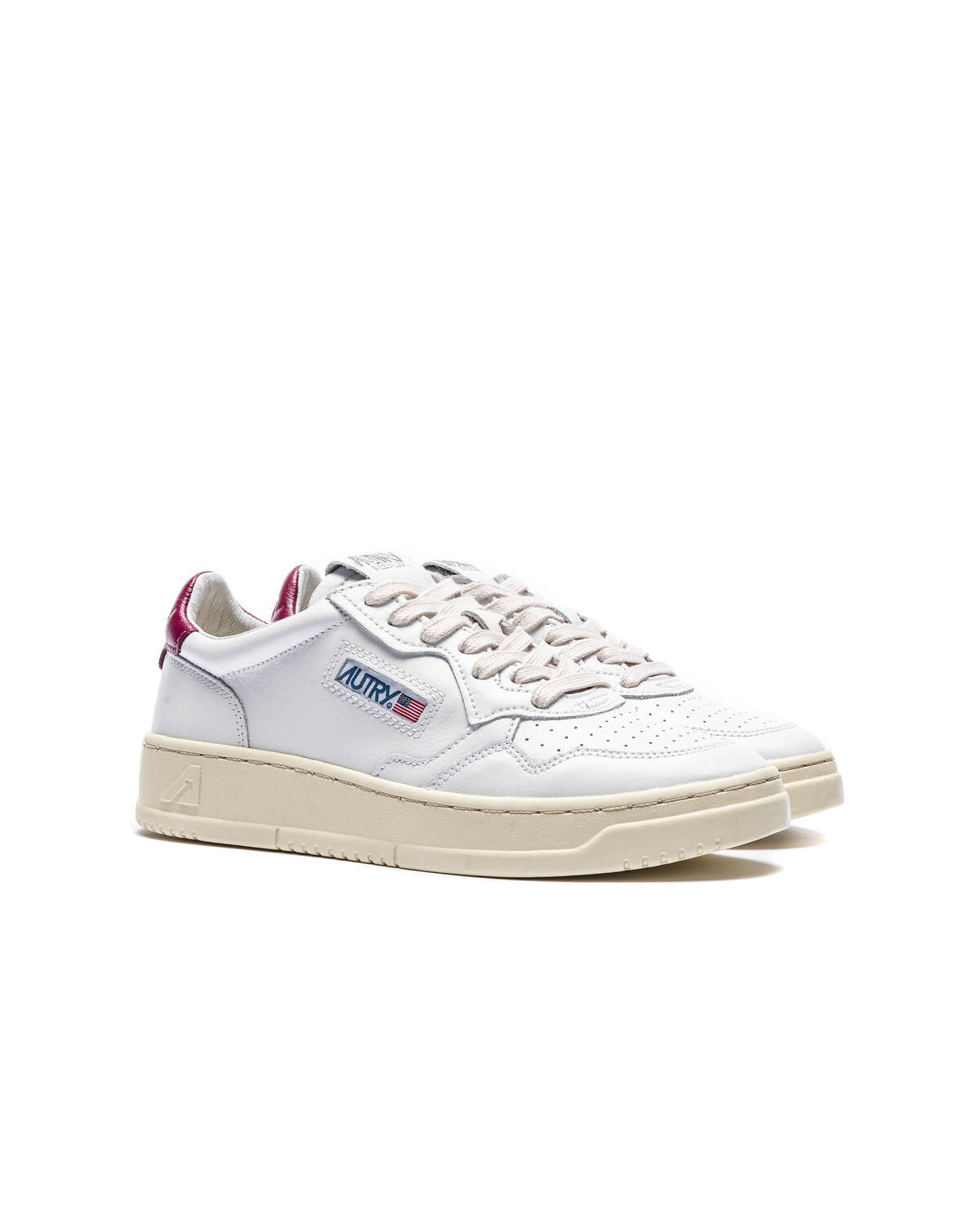 Autry Autry 01 Low Leat / Leat White / Amet (Women's) - Image 3