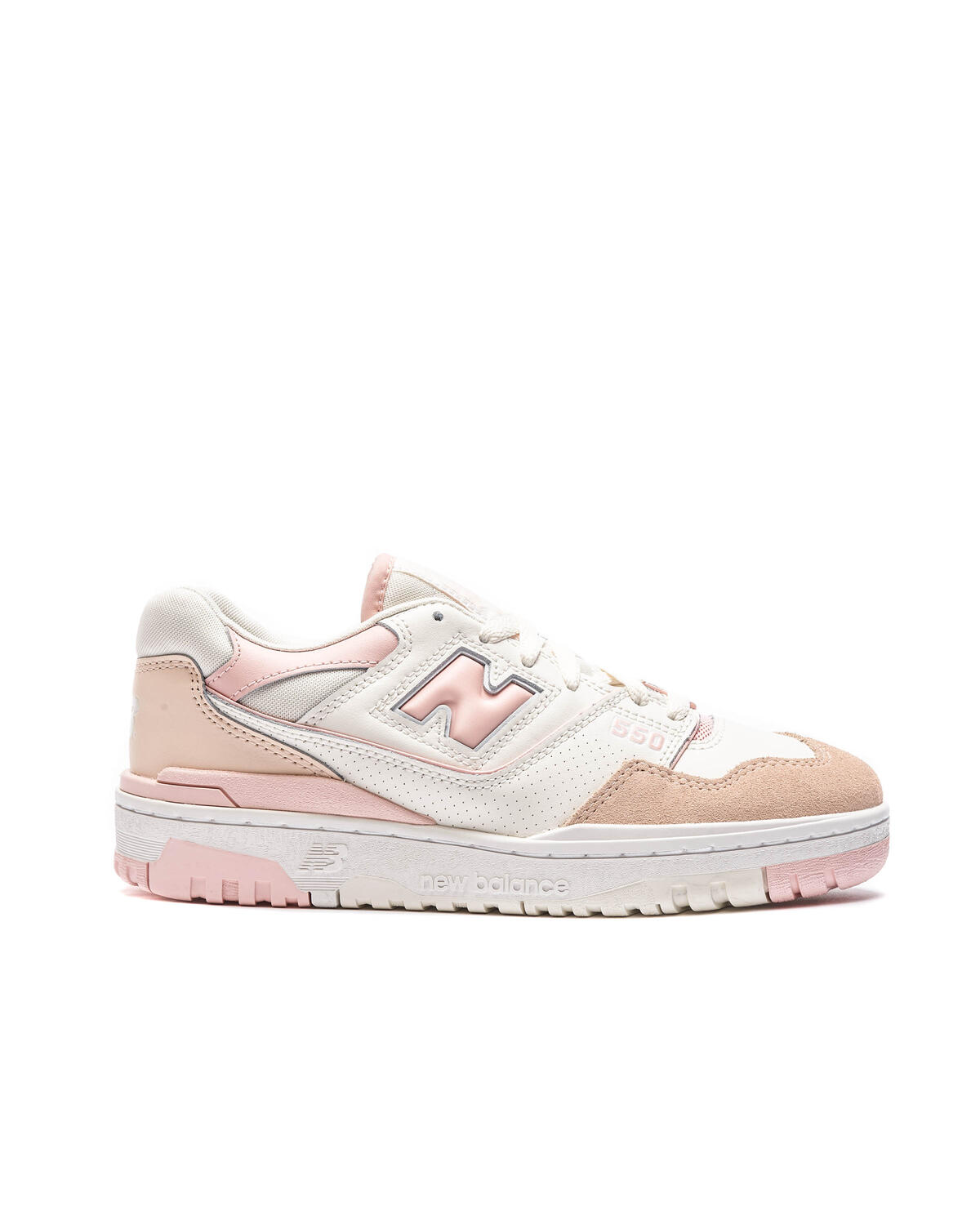 New Balance 550 White Pink (Women's) - Image 2