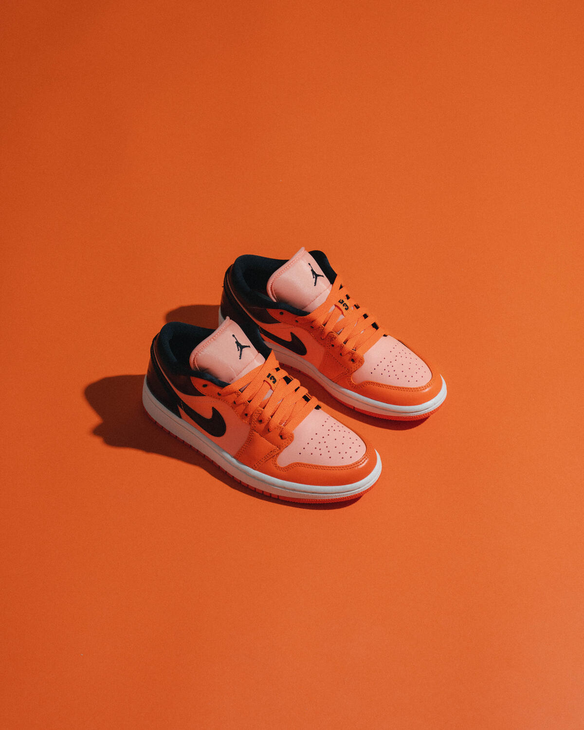 Air Jordan 1 Low 'Crimson Bliss/Black' (Women's) - Image 6