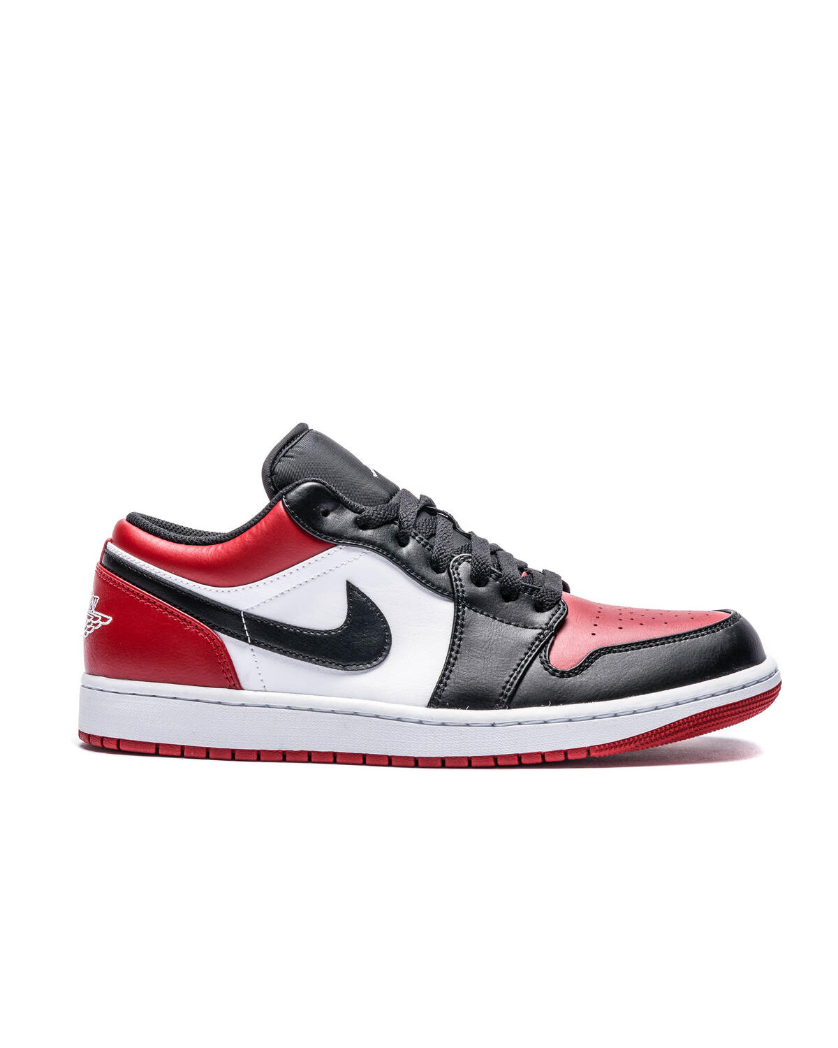 Air Jordan 1 Low Black / Red - White - Image 16