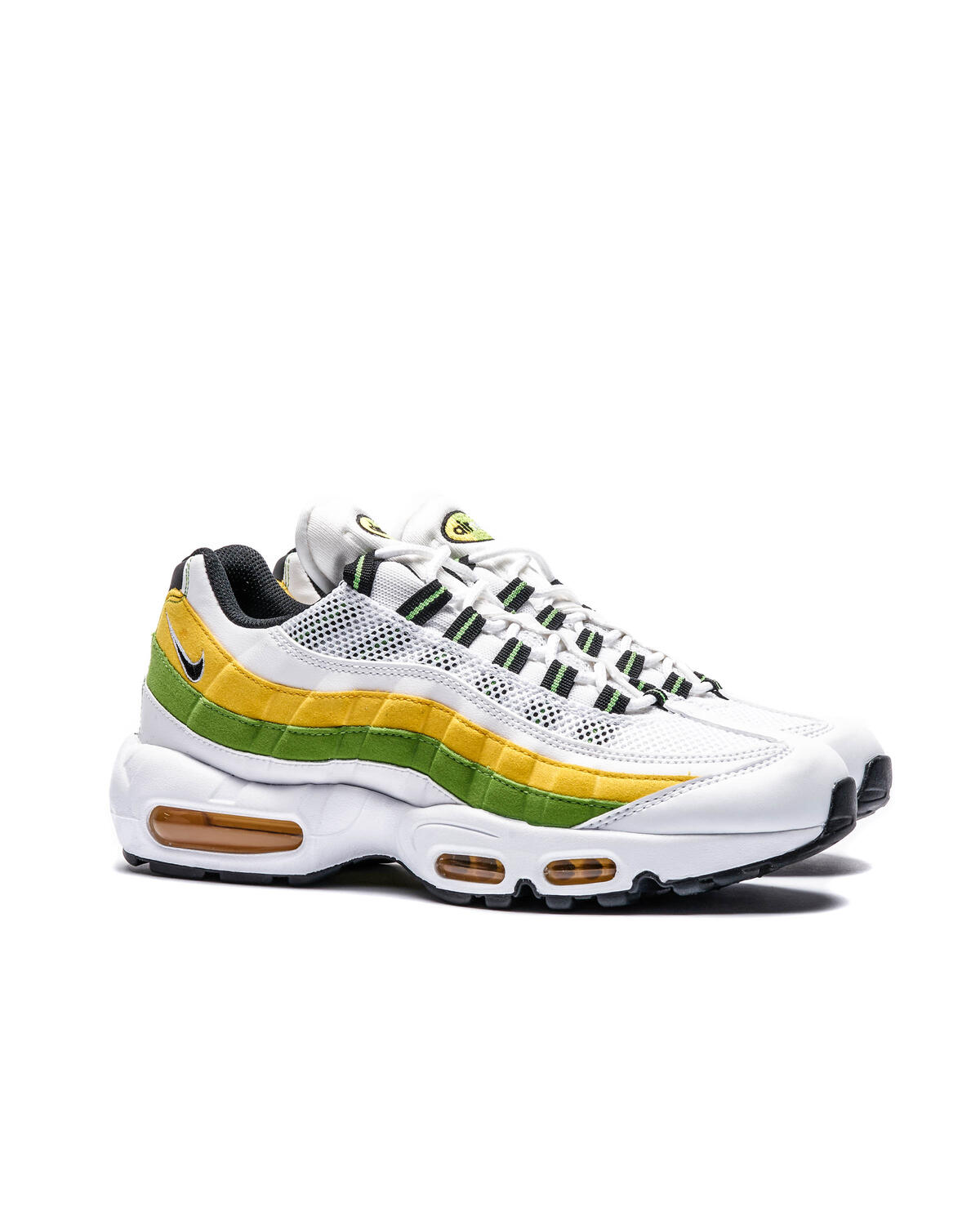 Nike Air Max 95 Essential - White / Green Apple / Tour Yellow / Black - Image 10