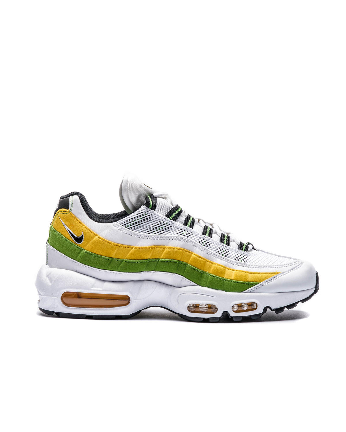 Nike Air Max 95 Essential - White / Green Apple / Tour Yellow / Black - Image 9