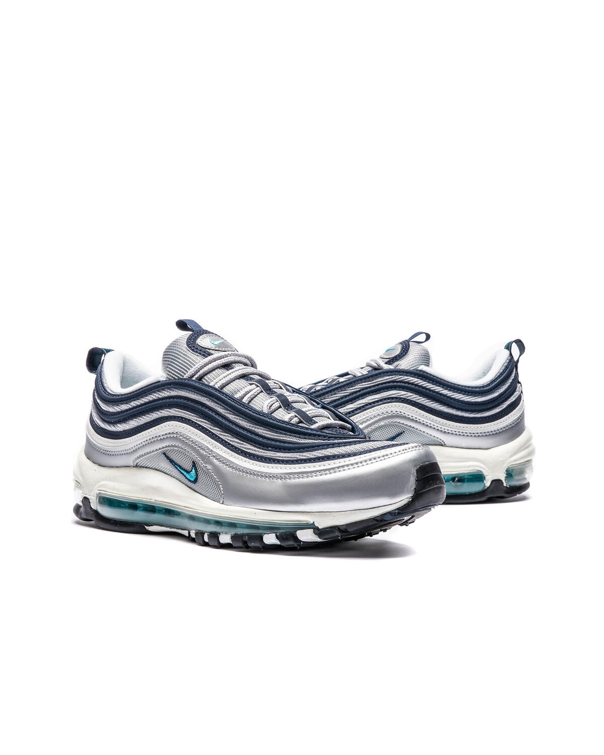 Nike Air Max 97 Metallic Silver Chlorine Blue (Women's) - Image 32