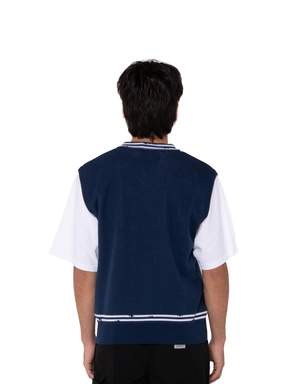 Arte Antwerp Destruct Stripe Vest - Image 5