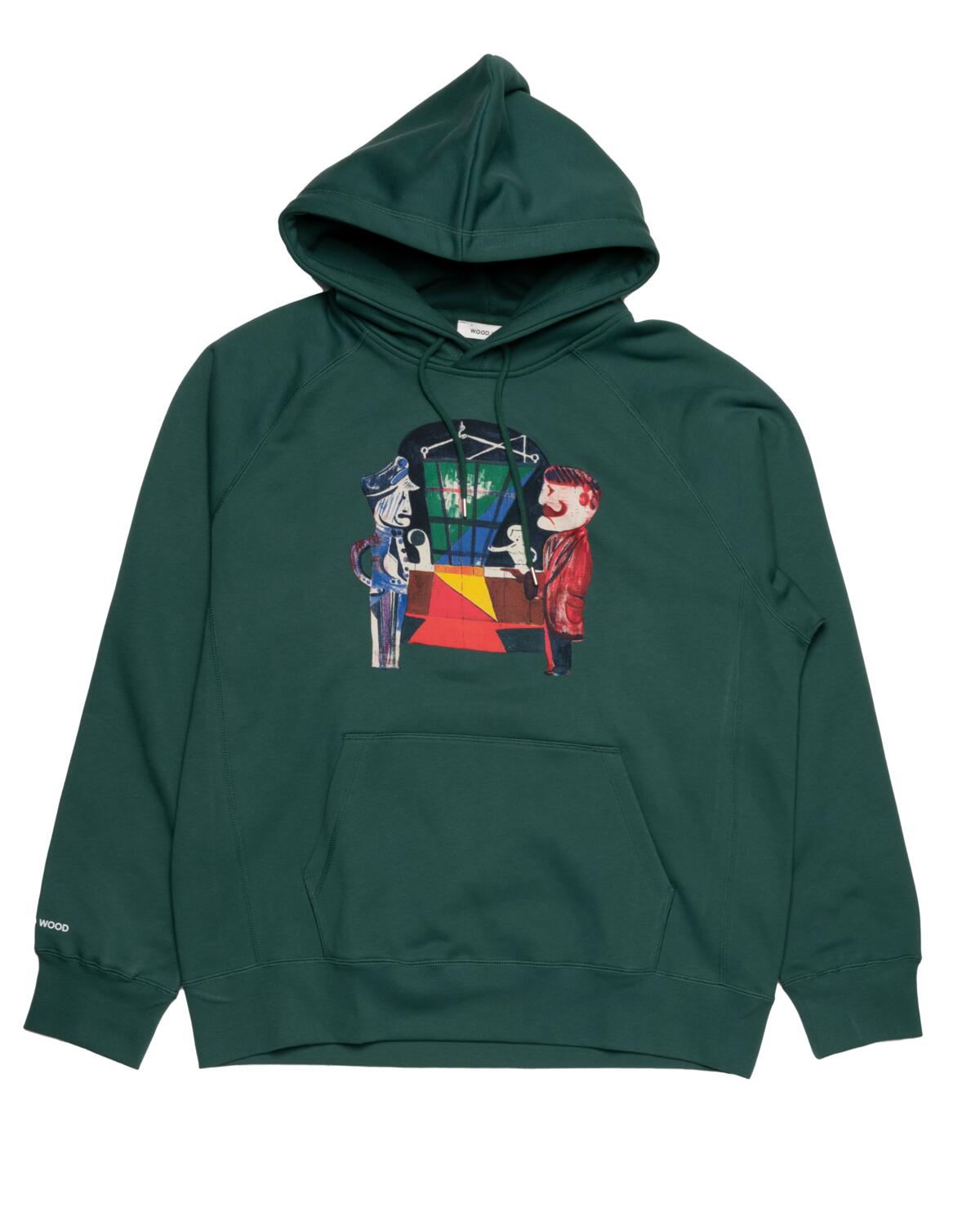 WOOD WOOD Fred Blind date hoodie - Image 2