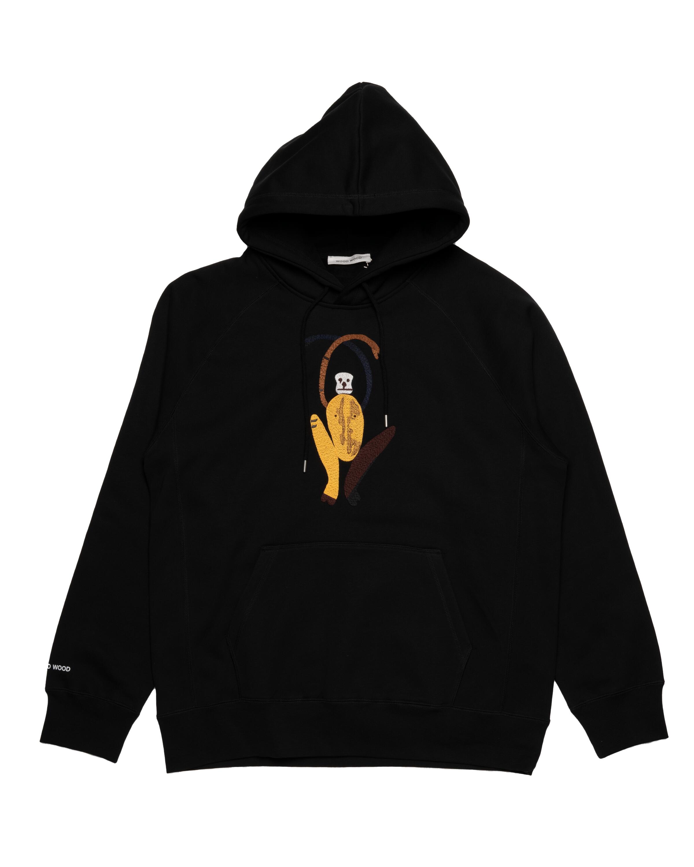 WOOD WOOD Fred Yellow monkey hoodie