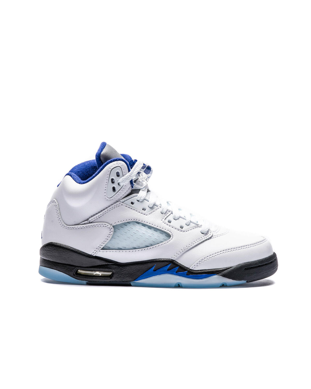 Nike GS Air Jordan 5 Retro - White / Dark Concord Black - Image 25