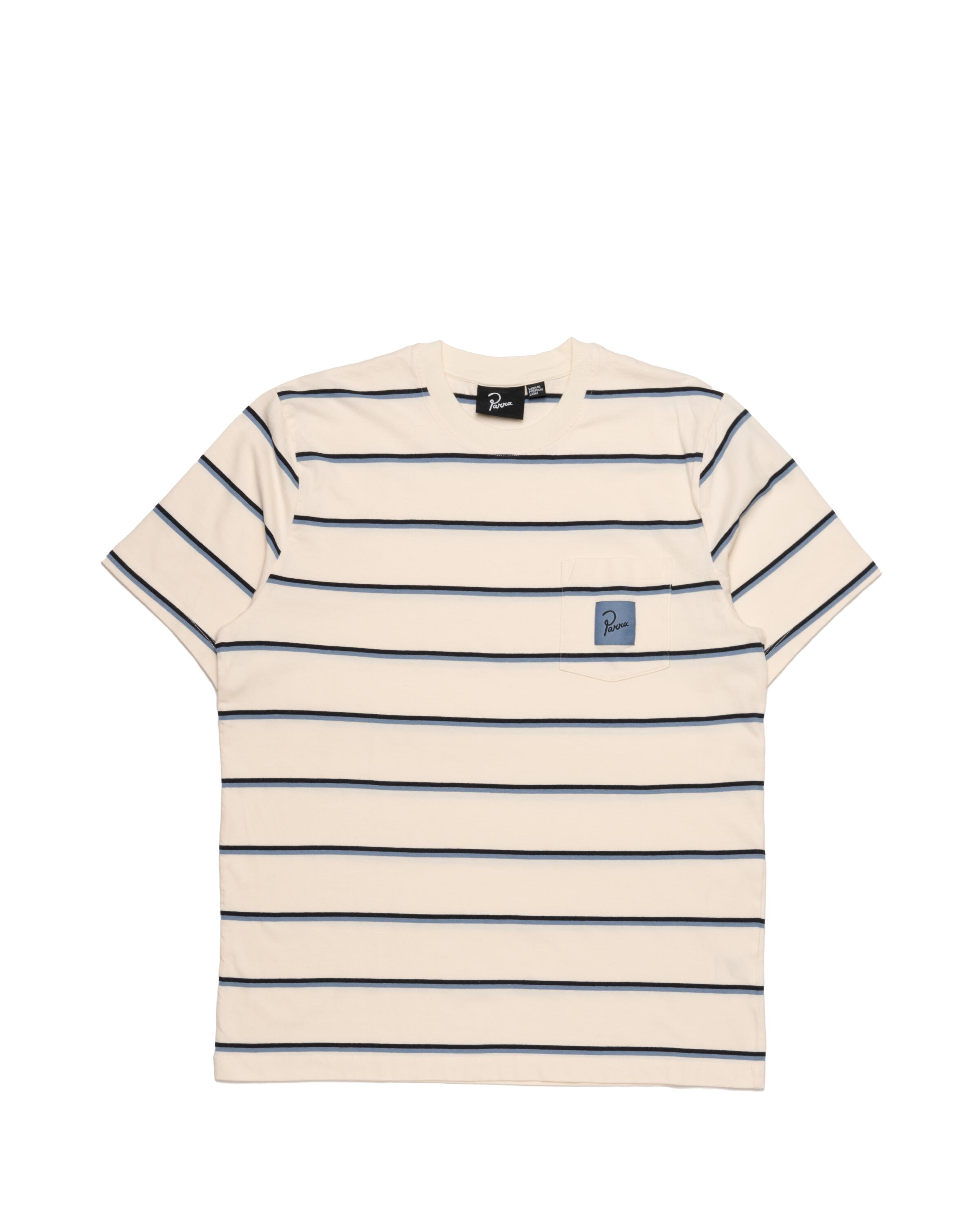 by Parra Striper Pocket Logo T-Shirt